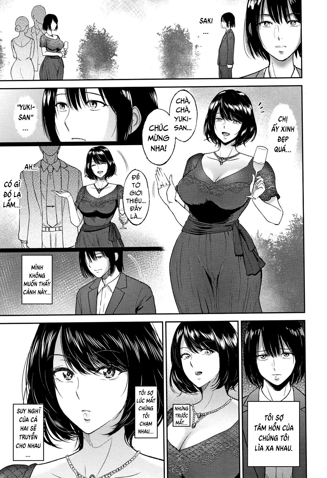 Đọc truyện hentai Chị gái sinh đôi sắp kết hôn - Oneshot
