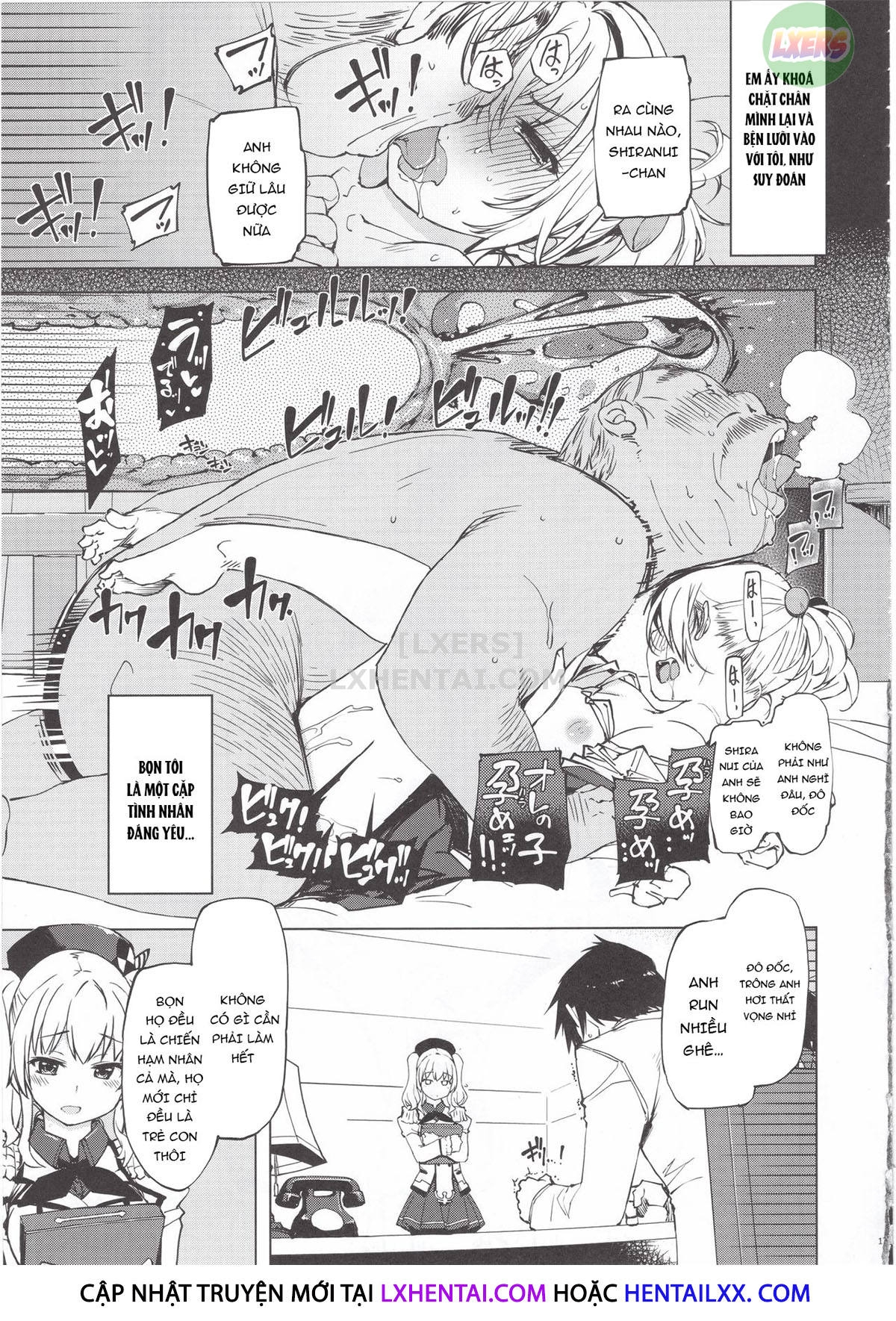 Đọc truyện hentai Hishokan Kashima No Houkokusho Chap 1