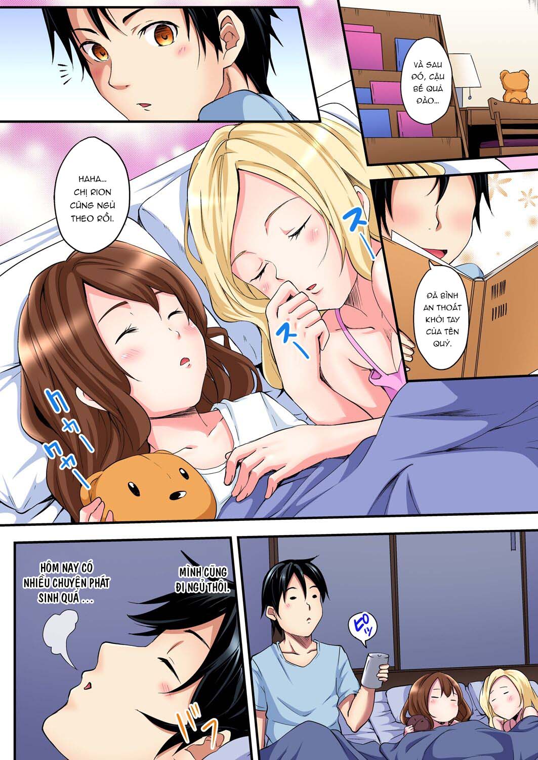 Đọc truyện hentai Bà Mẹ Teen Và Các Tư Thế SEX - Chap 2: Tắm chùng chị vợ