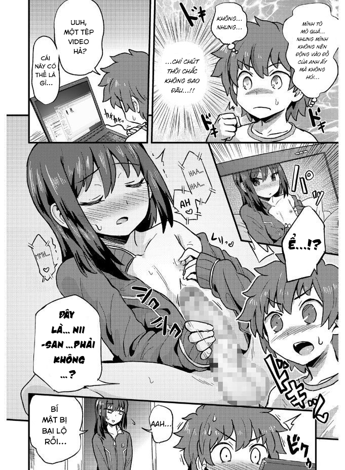 Đọc truyện hentai Kyoudai Ai wa Shitei Ai Oneshot