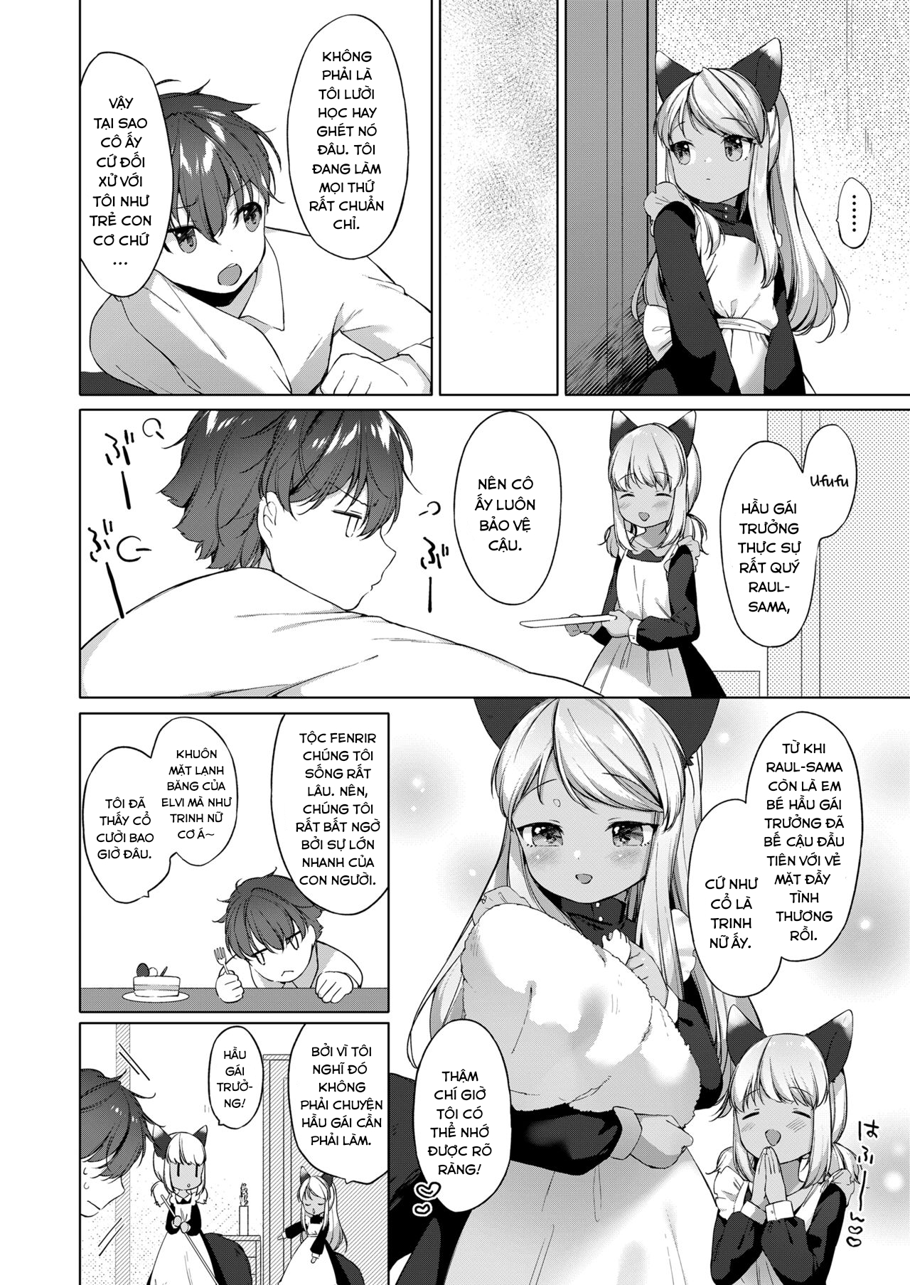 Đọc truyện hentai Kahogo Maid no Kokoro Ko Shirazu - Oneshot