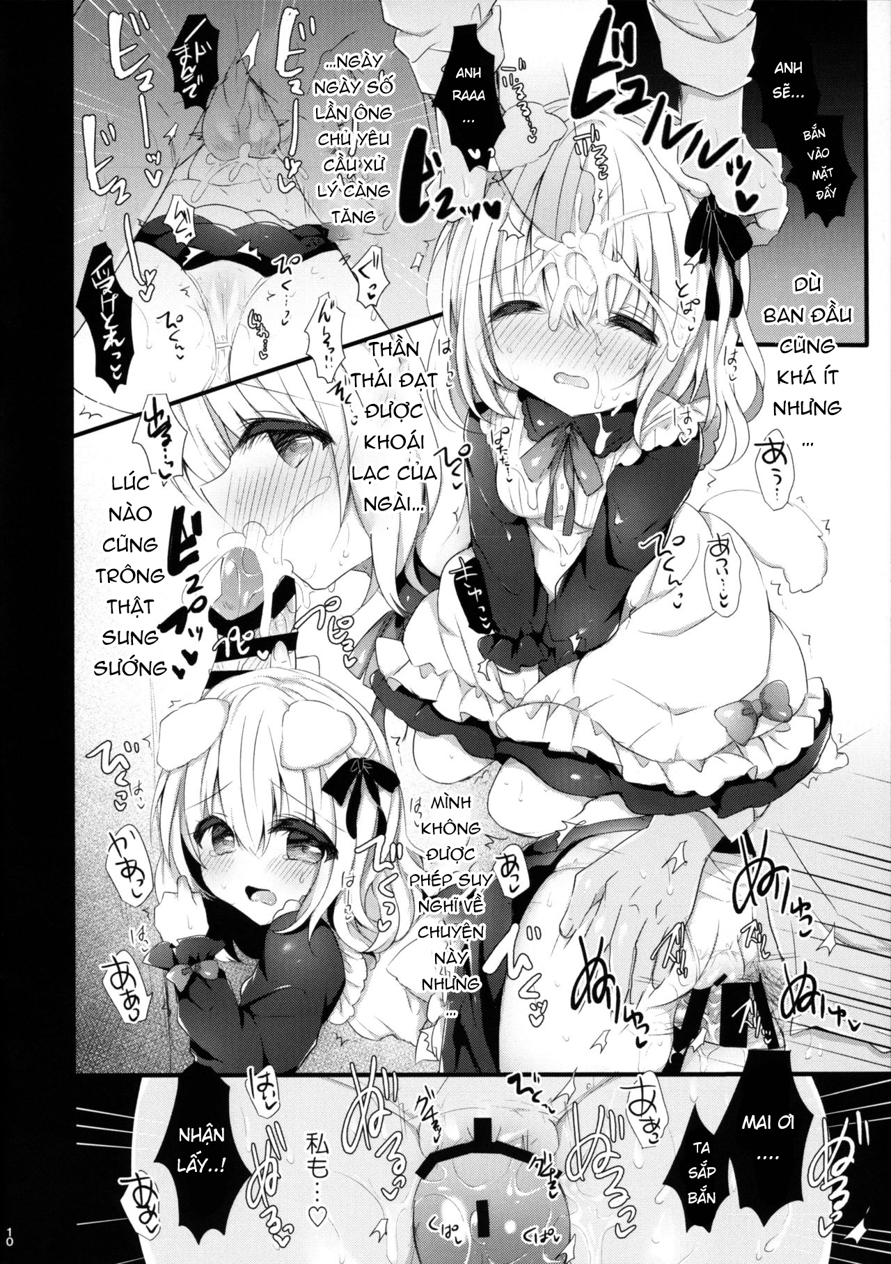 Đọc truyện hentai Hầu Gái Mai-chan - Oneshot