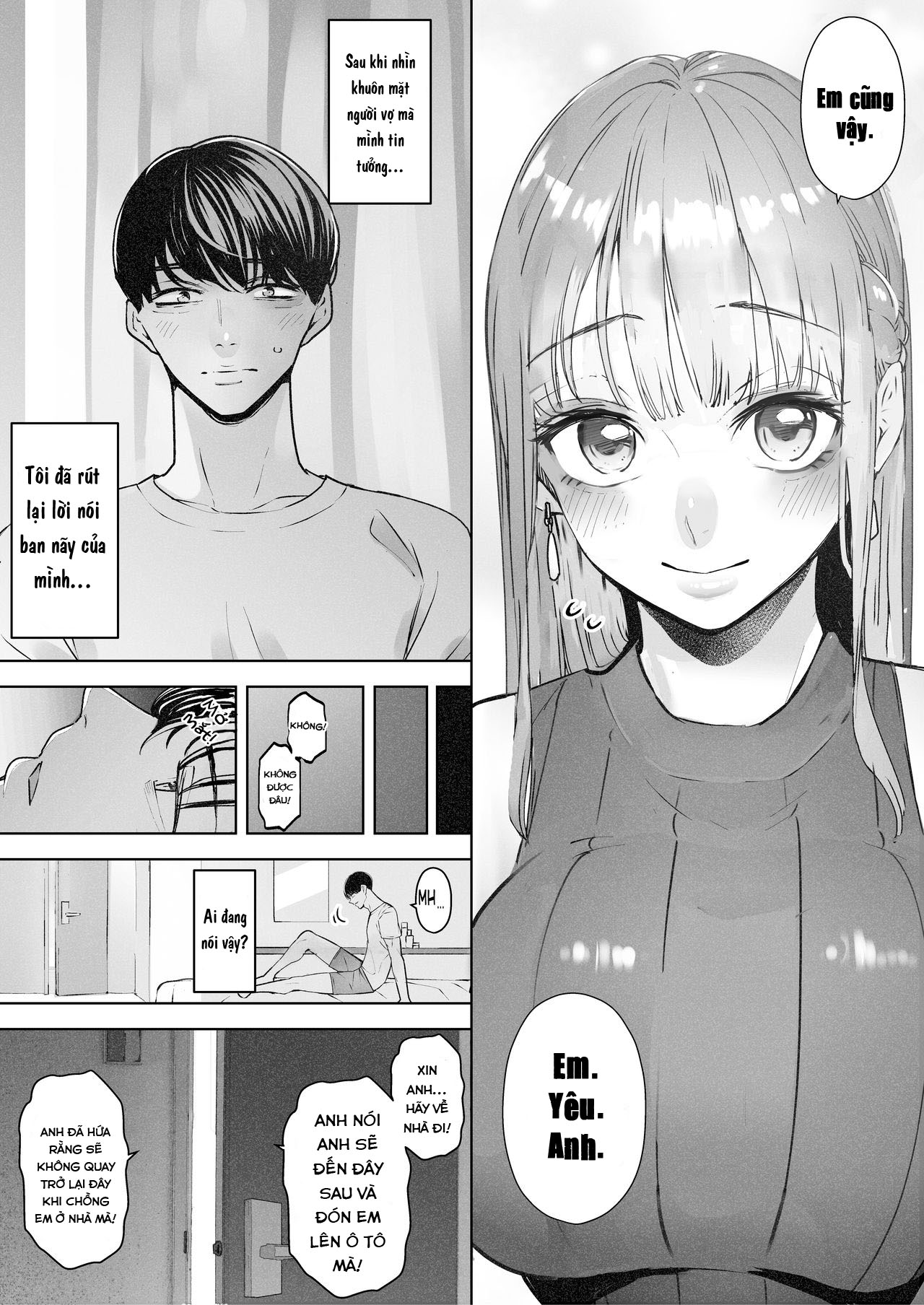 Đọc truyện hentai Boku wa Tsuma ga Netorare Nando mo Ikasareru Sugata o Mitsuzuketa. 2 | I Kept Watching While A Man Made My Wife Cum Over And Over 2 - Oneshot.