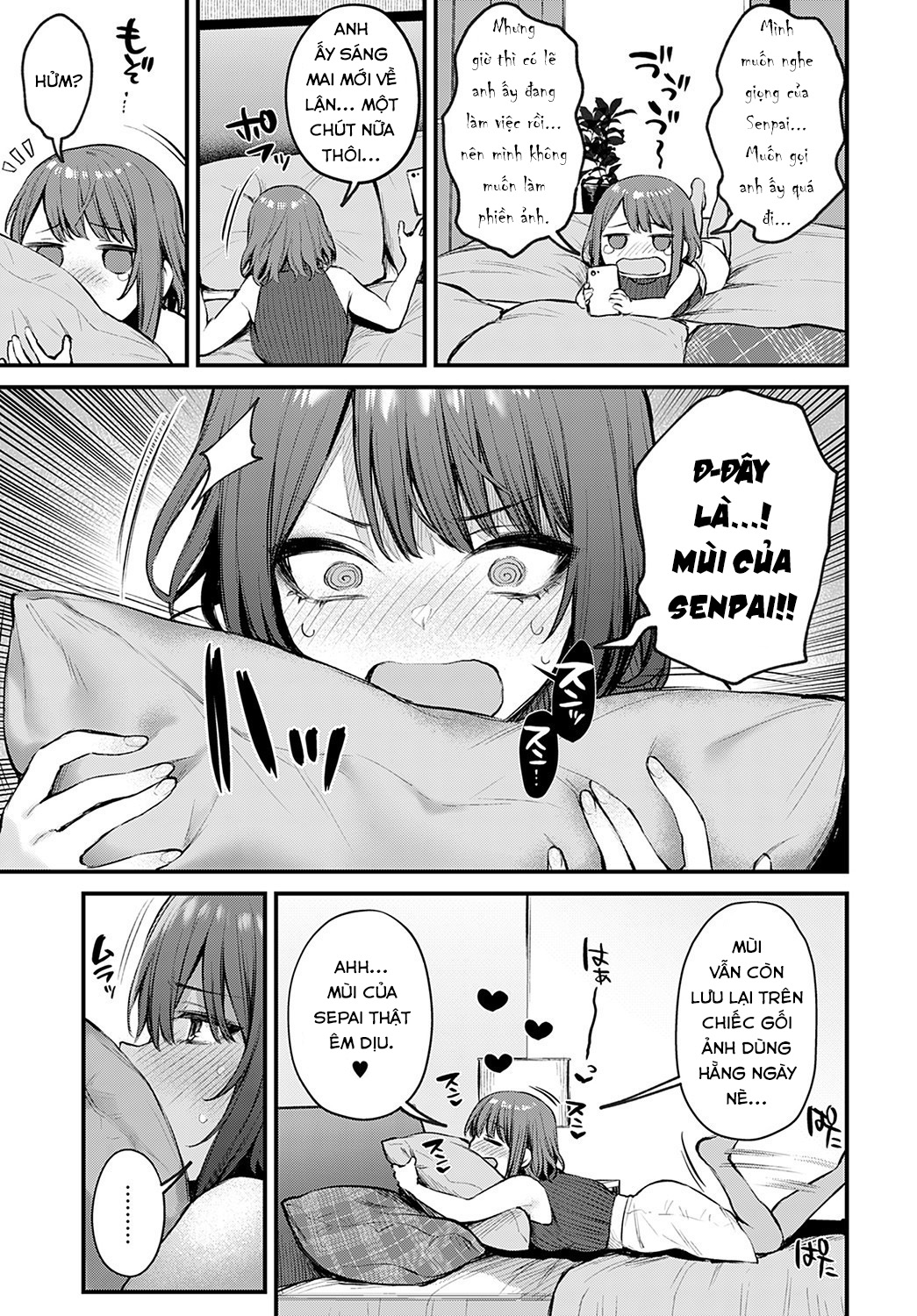 Đọc truyện hentai Machikirenai Kouhai Kanojo Tsujinaka-Chan - Oneshot