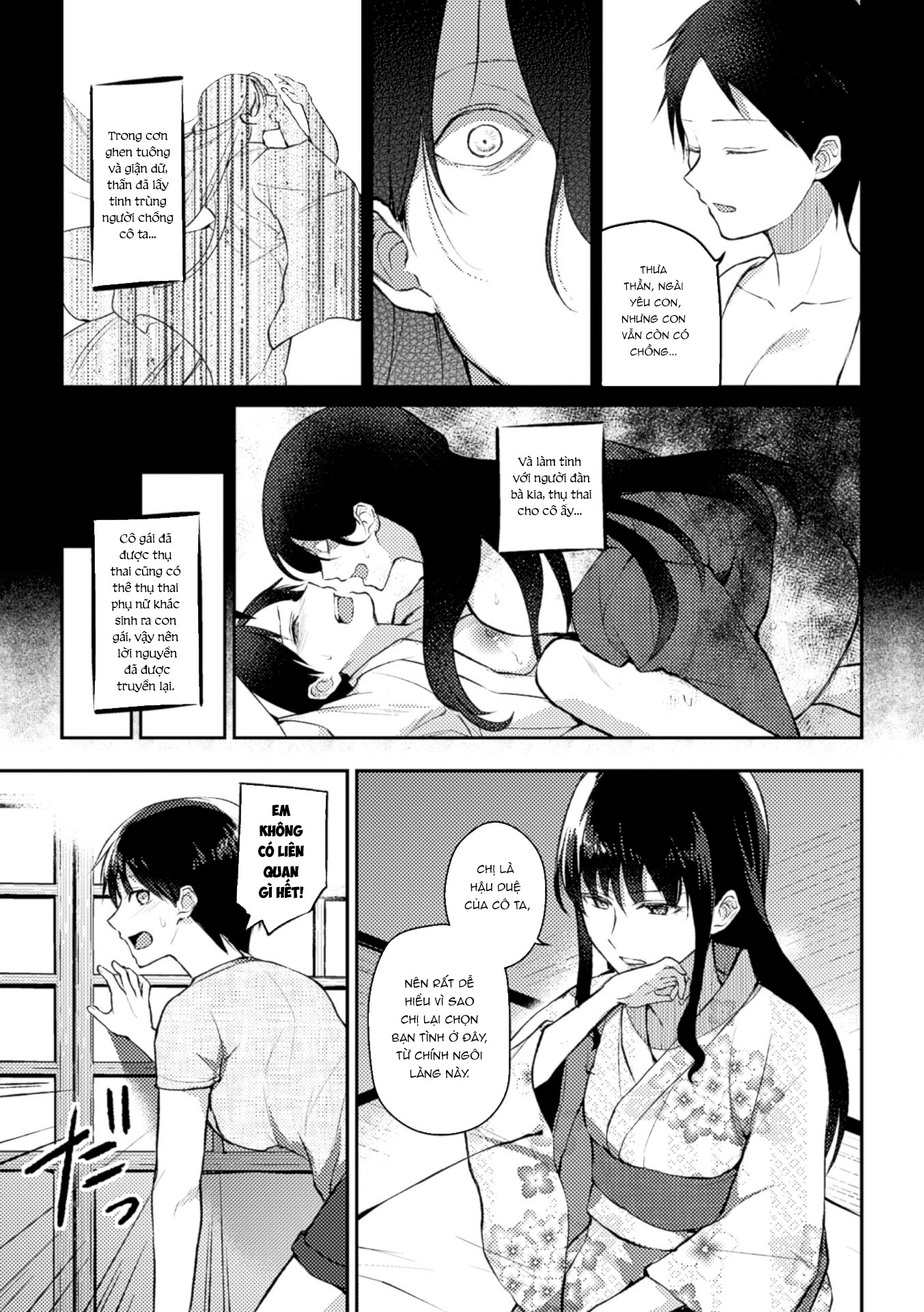 Đọc truyện hentai Thừa kế lời nguyền - Oneshot