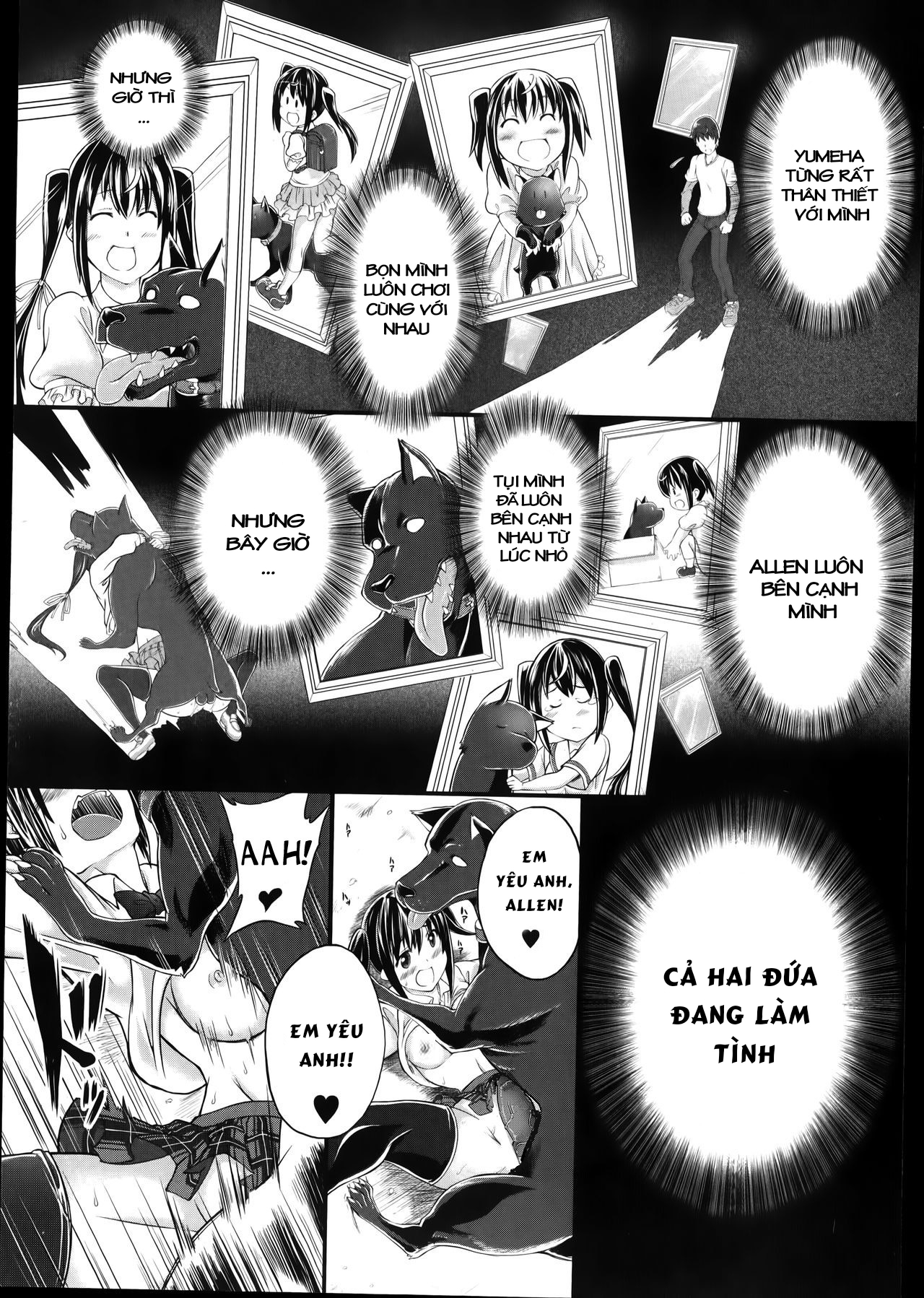 Đọc truyện hentai Omoibito wa, Itsumo Soba ni... Tadashi Hito to wa Kagiranai - Oneshot