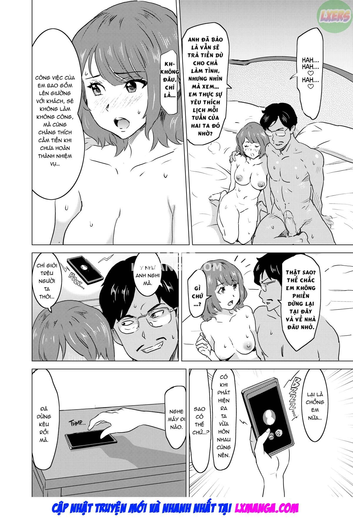 Đọc truyện hentai Tôi bắt vợ làm việc tại nhà thổ - Chap 3 - Sadistic Customer Kawai