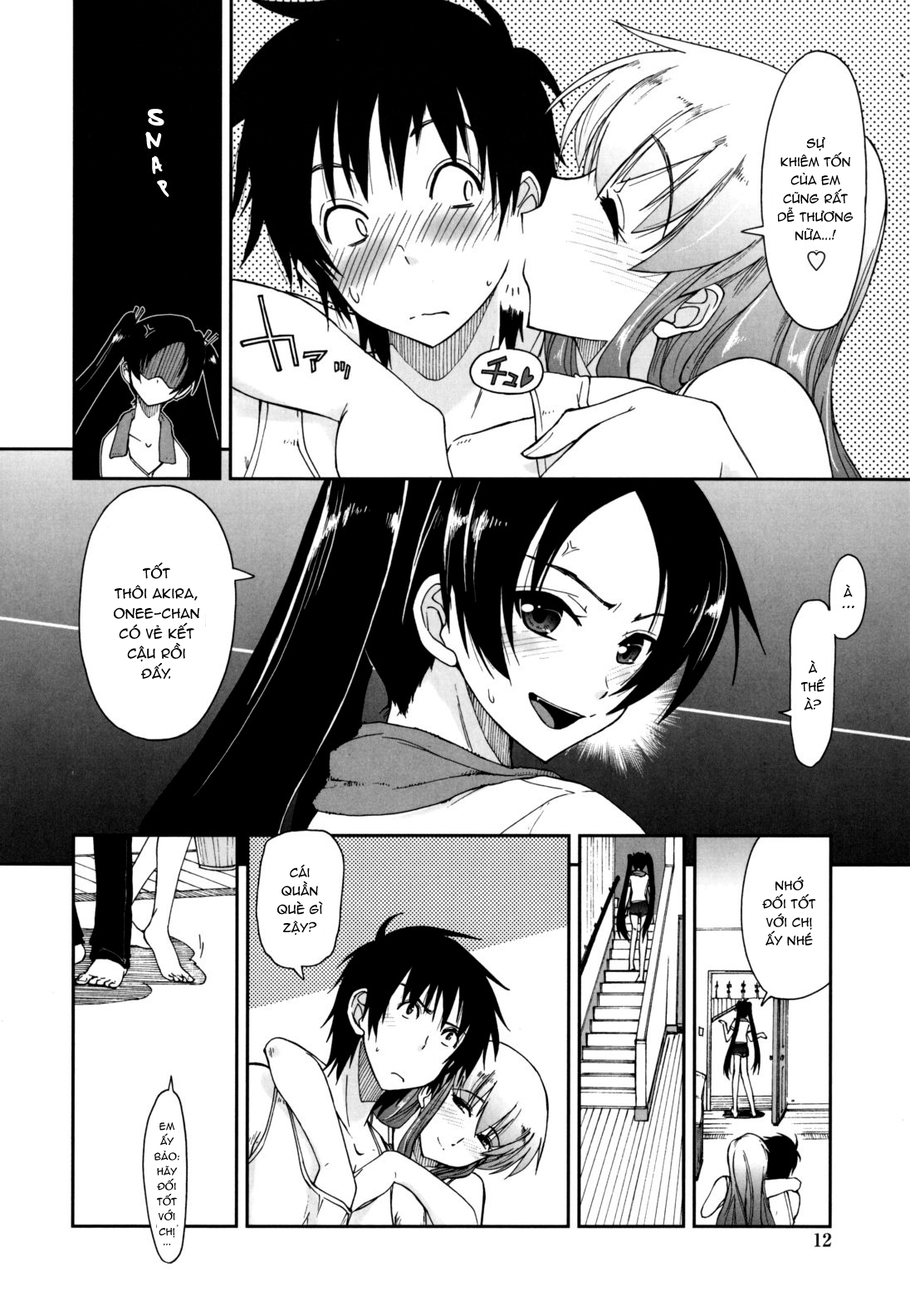 Đọc truyện hentai Sống chung cùng 3 chị em [Không Che] - Chap 1