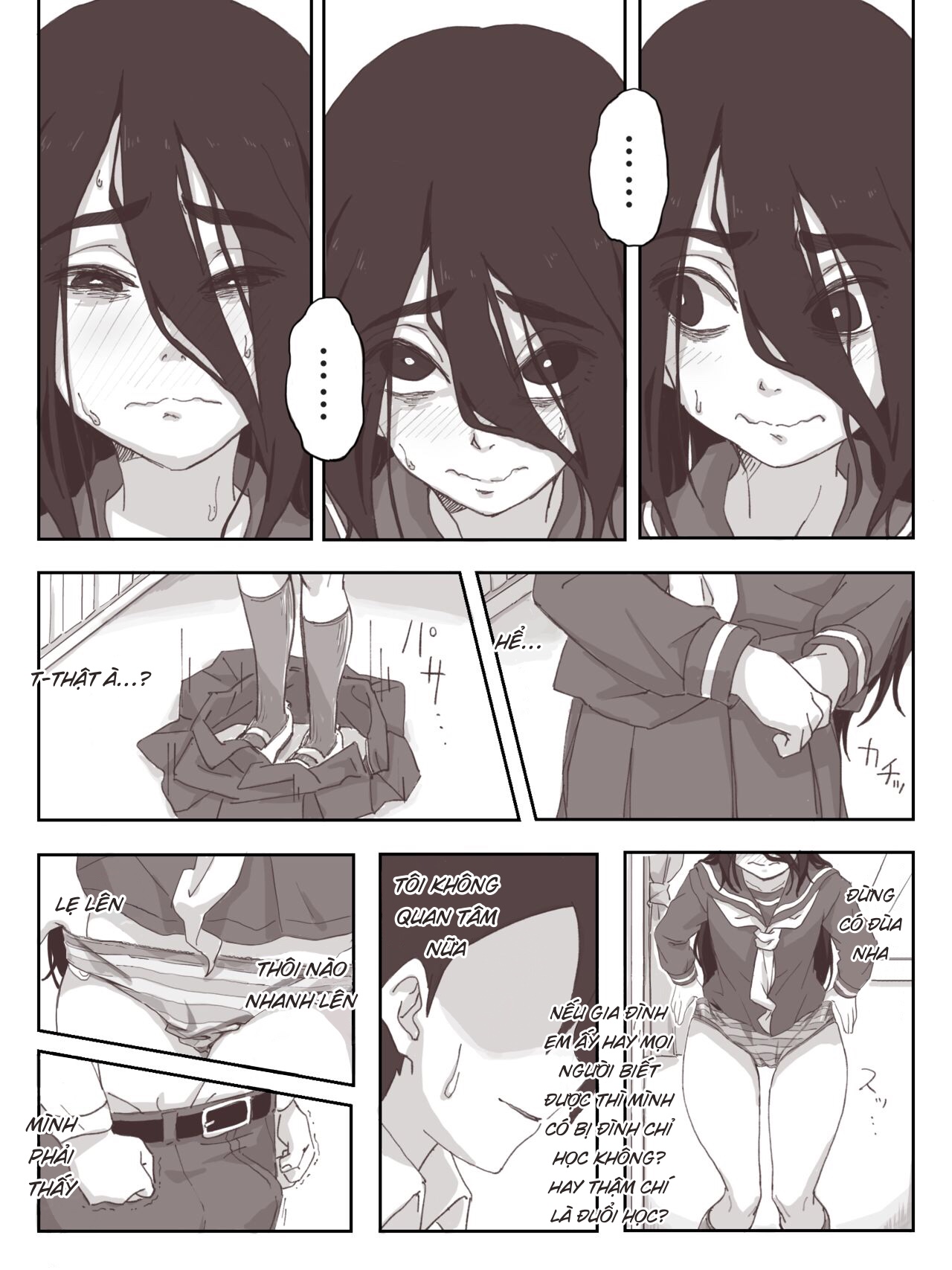 Đọc truyện hentai Senpai, hãy ra trên tay em - Oneshot