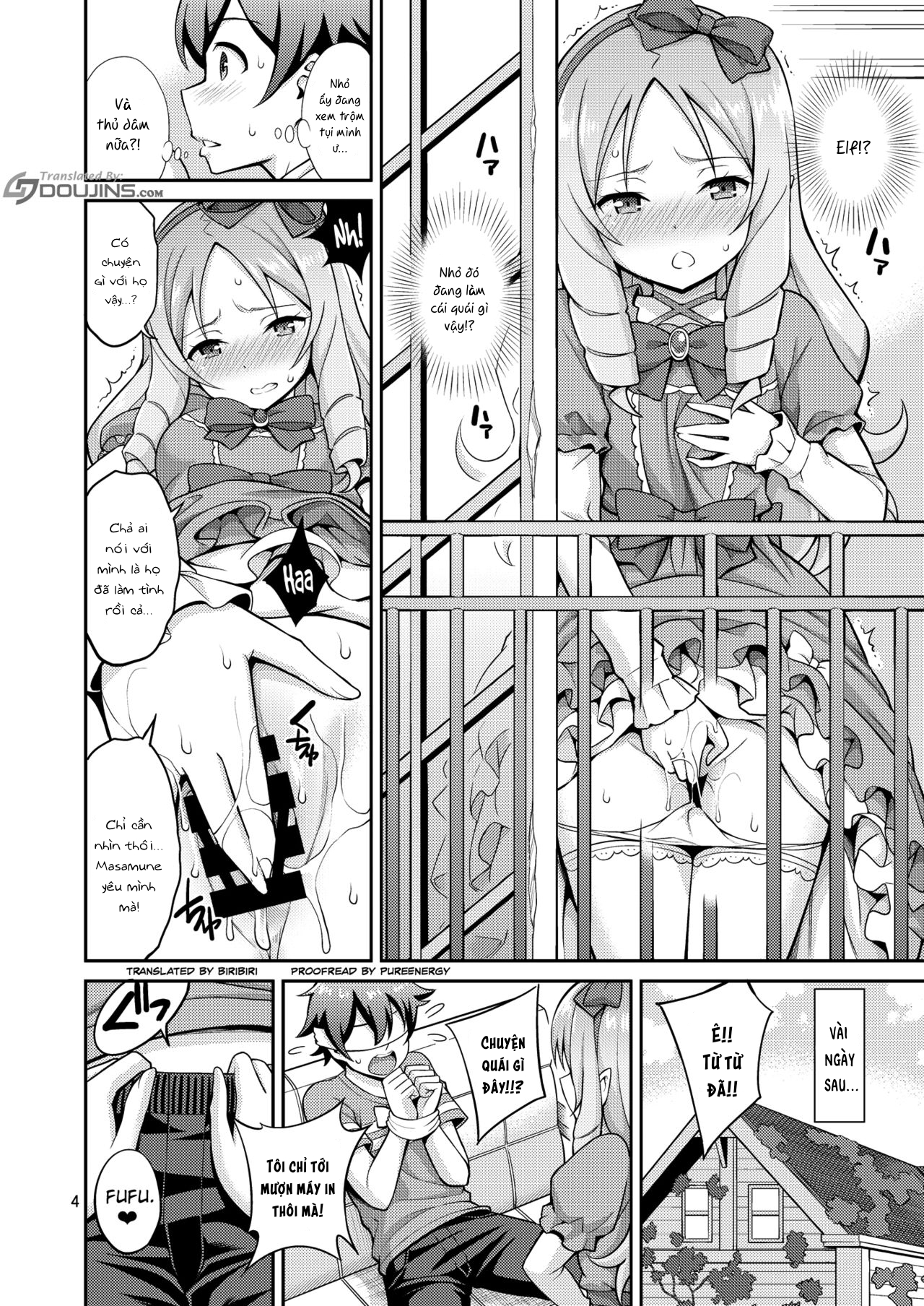 Đọc truyện hentai Eromanko Daisensei - Oneshot.