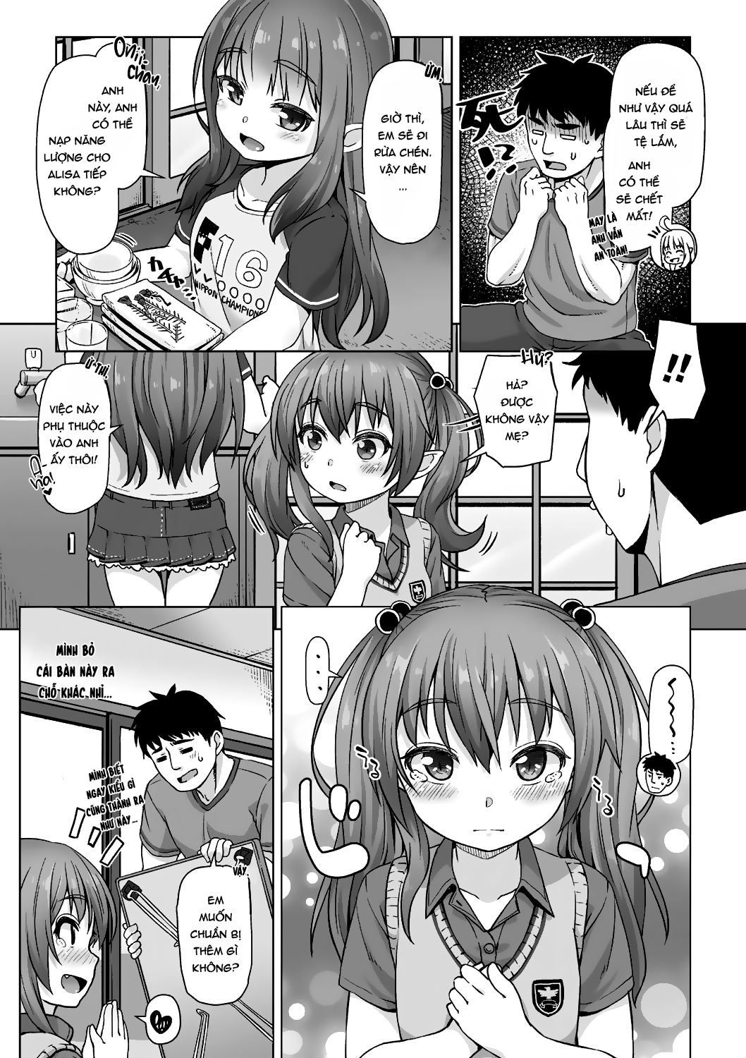 Đọc truyện hentai Tấn công! Anh là bữa tối của em! - Chap 4