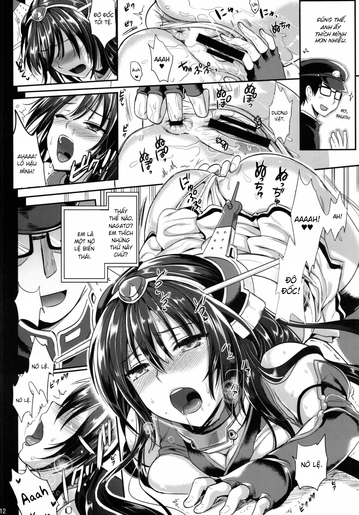 Đọc truyện hentai Senkan Nagato to Hentai Teitoku (Kantai Collection -KanColle-) - Oneshot