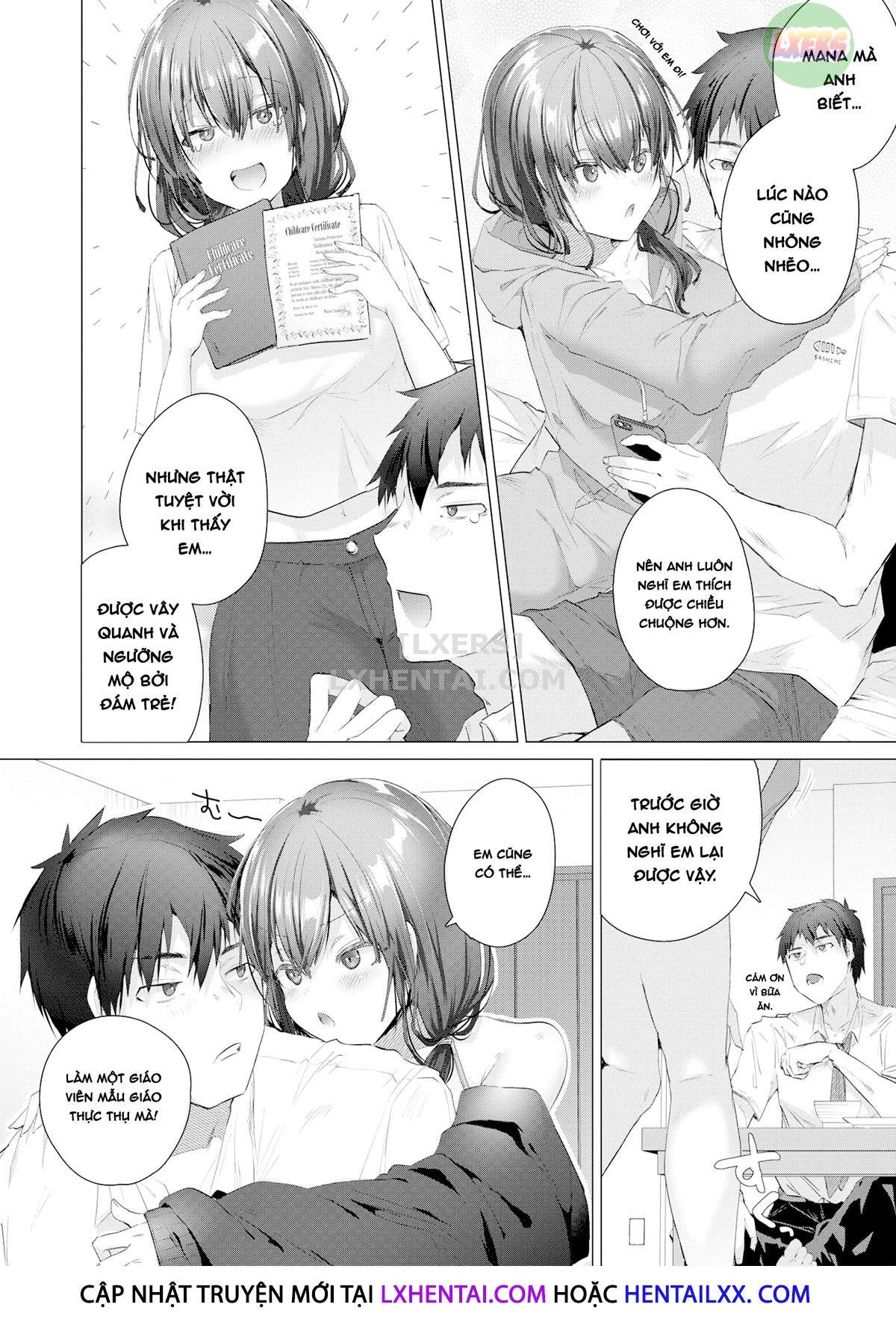 Đọc truyện hentai At-Home Sensei - Oneshot