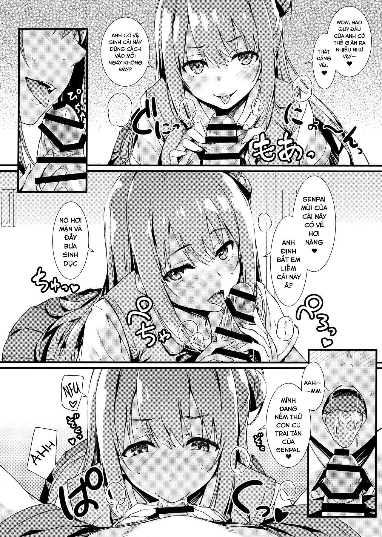 Đọc truyện hentai Echi Echi Kouhai-Chan! - Oneshot
