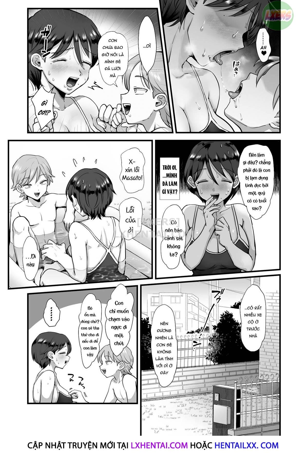 Đọc truyện hentai A Narrow-Eyed Gentle Big-Breasted Mama - Chap 2