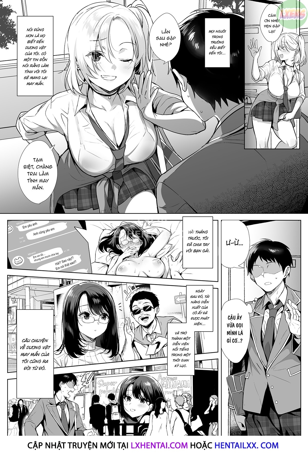 Đọc truyện hentai Getting Lucky Getting Lucky - Oneshot