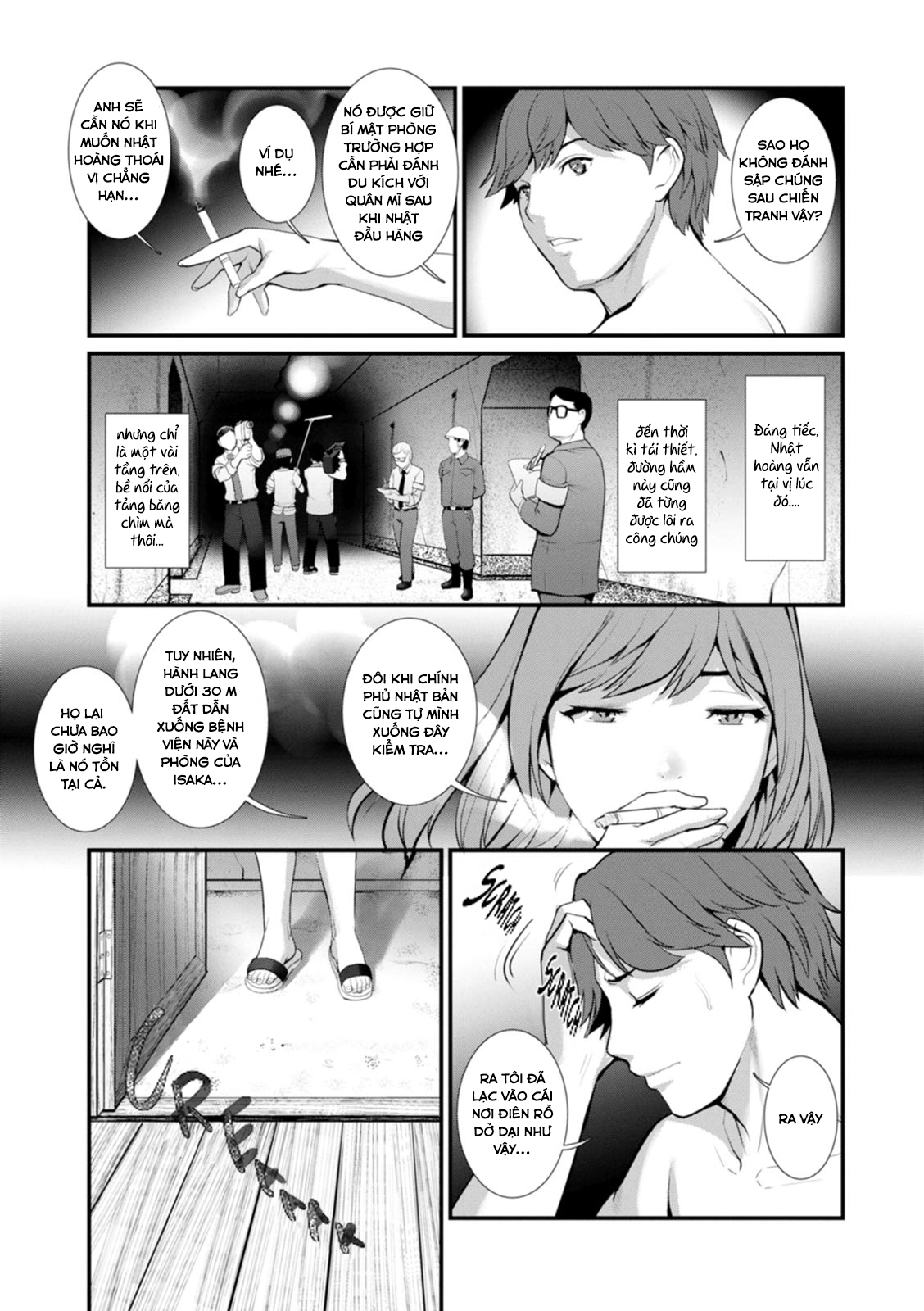 Đọc truyện hentai Tuần trăng mật dưới 30m đất - Chap 5