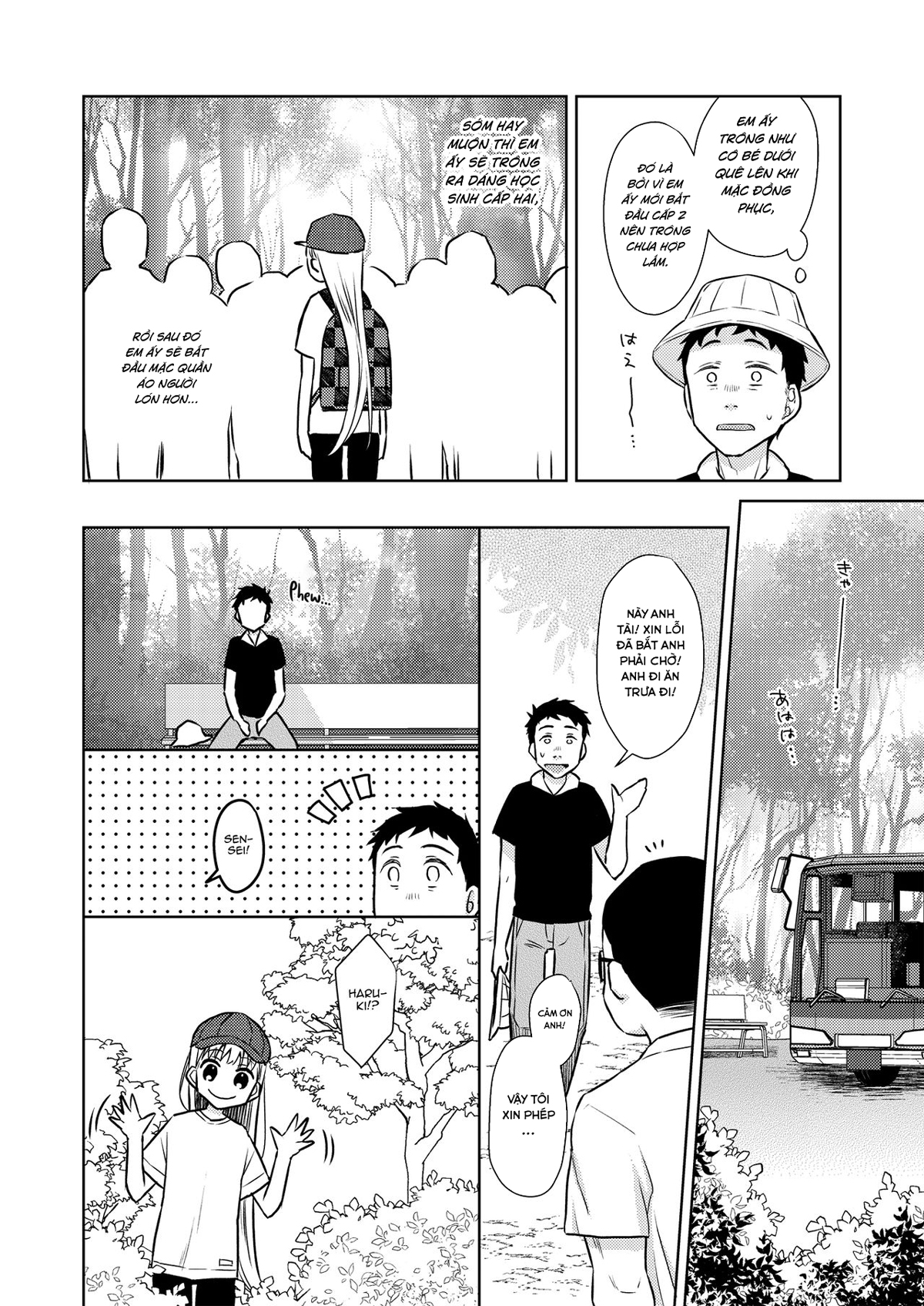 Đọc truyện hentai Hội chứng TS Haruki-kun - Chap 3.1: Chuyến dã ngoại của đôi ta...
