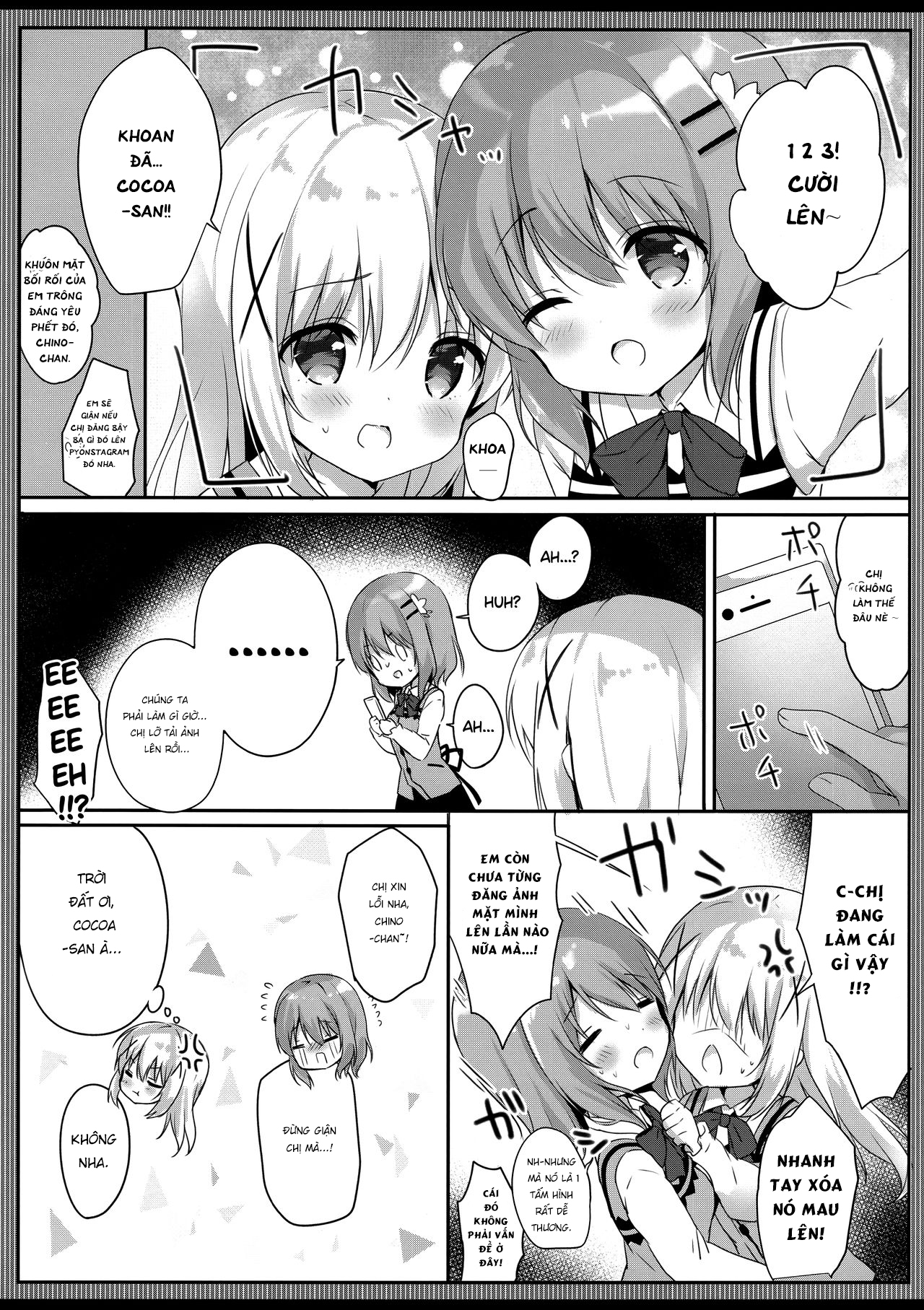 Đọc truyện hentai Gochuumon wa Ero Selfie desu ka? - Oneshot