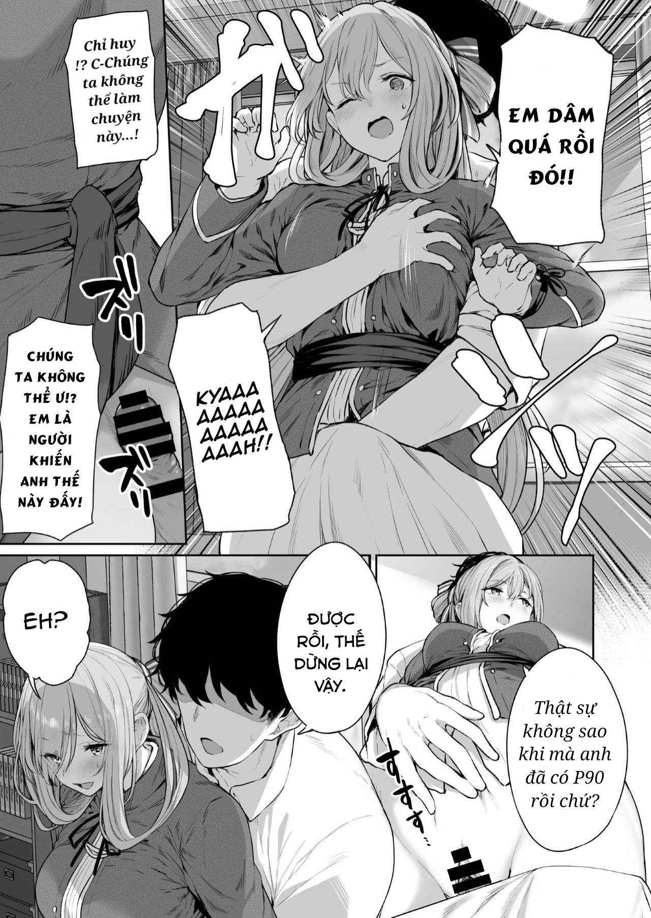 Đọc truyện hentai Yuiitsu Muni no Mono nan Dakara (Girls' Frontline) - Oneshot