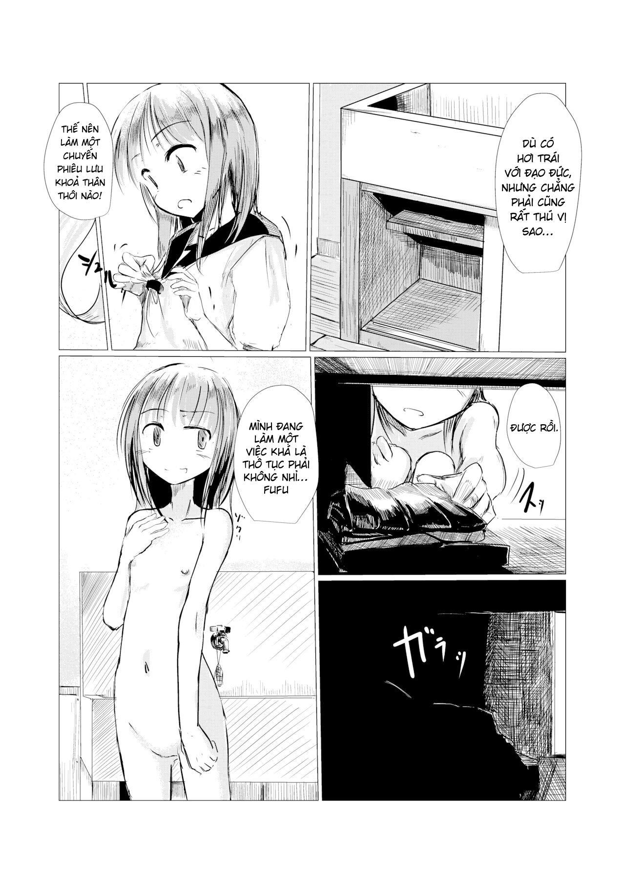 Đọc truyện hentai Cô gái và ngôi trường bị bỏ hoang - Chap 1