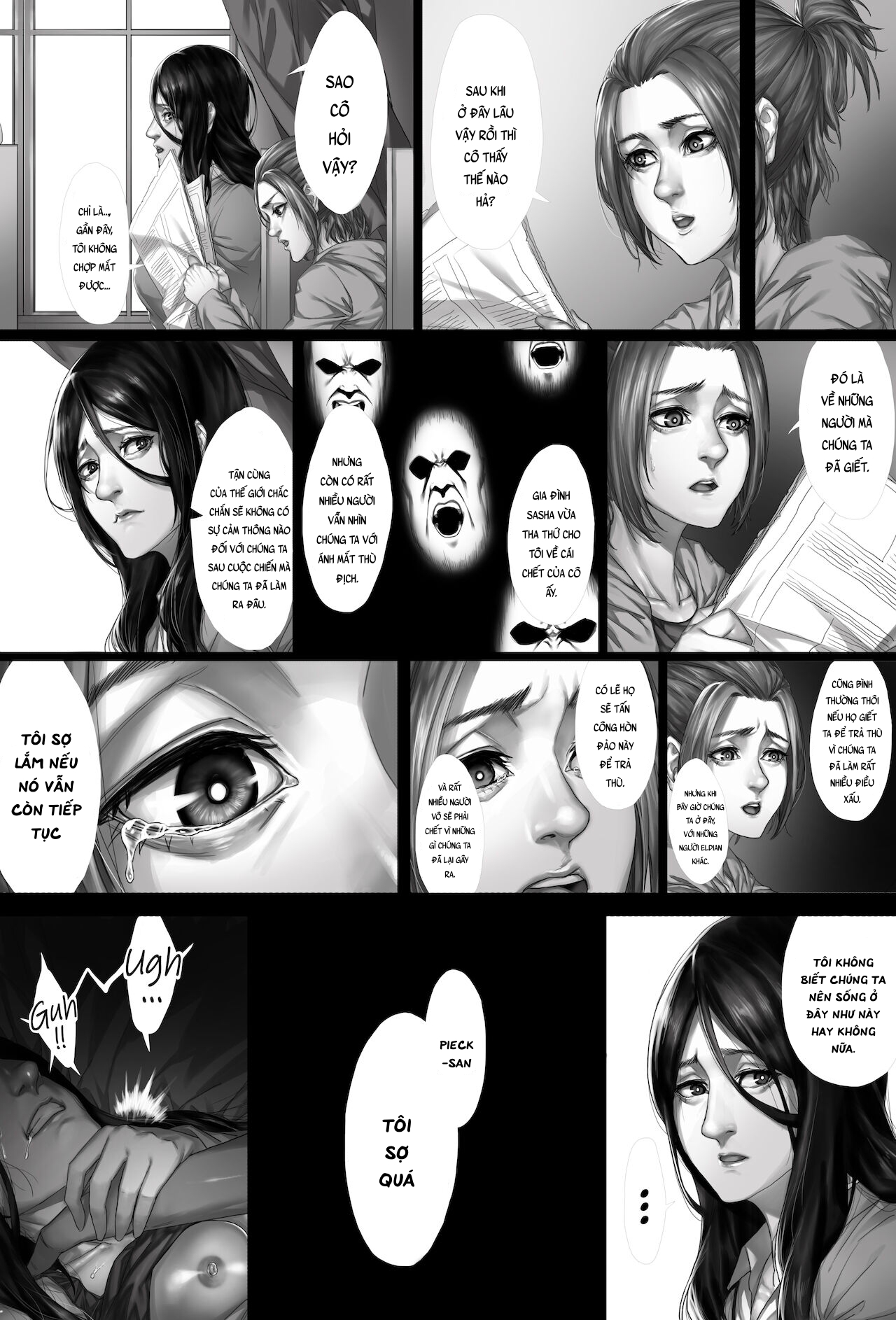 Đọc truyện hentai Cuộc chiến của tôi. - Oneshot