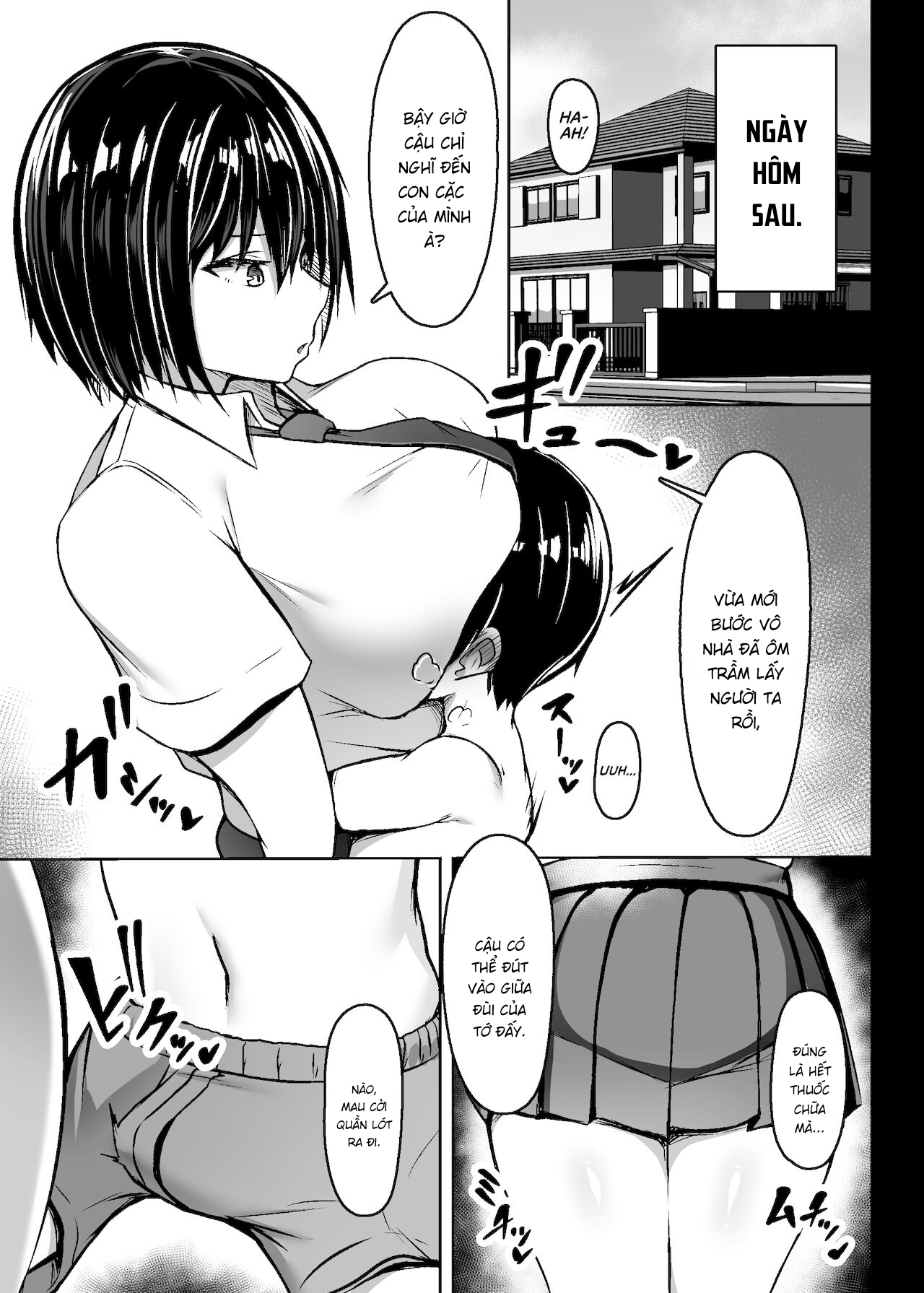 Đọc truyện hentai Bakunyuu Deka Onna no Gyakushuu - Oneshot