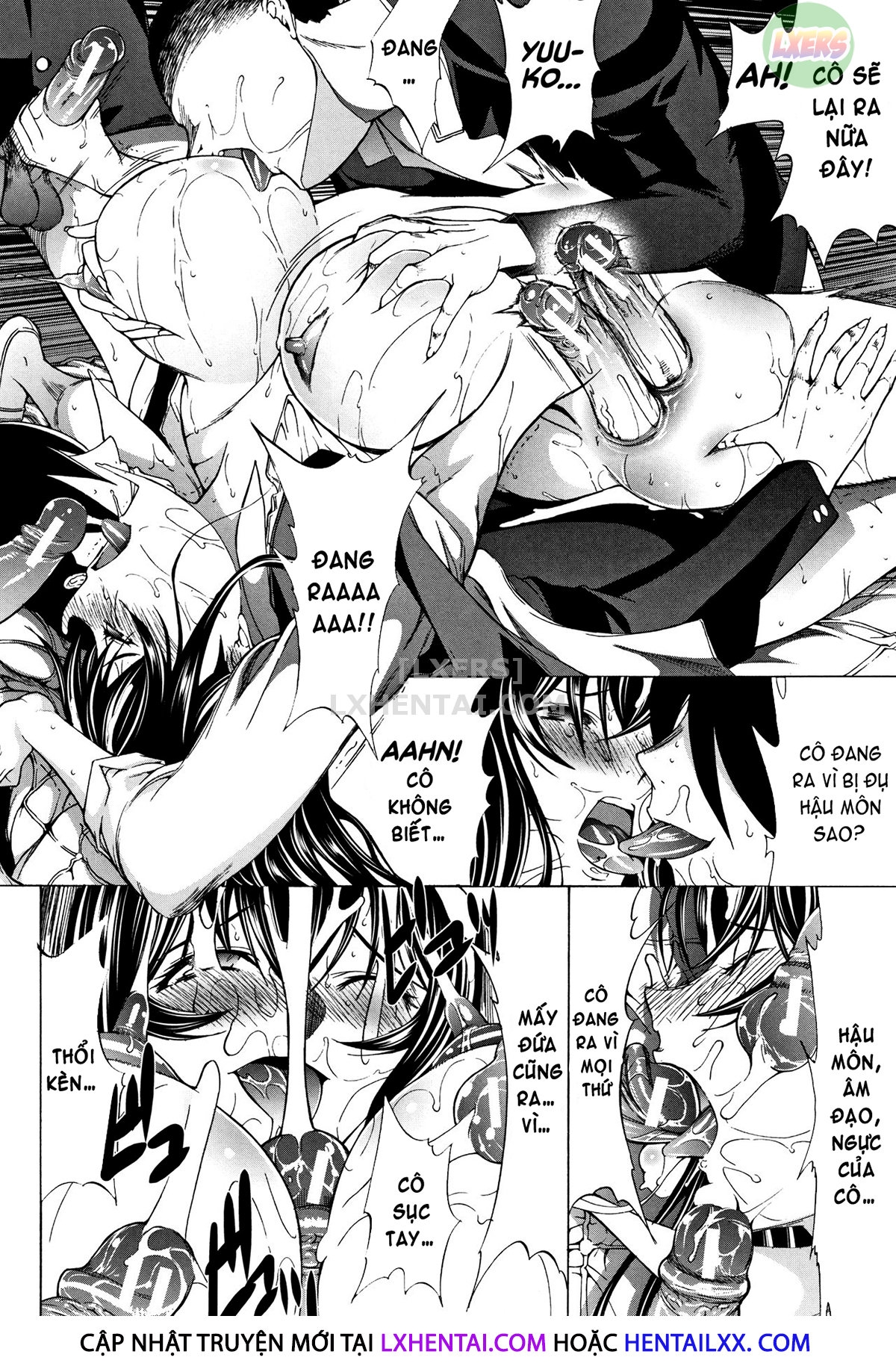 Đọc truyện hentai Shinjin Onna Kyoushi Shinjou Yuuko Chap 13