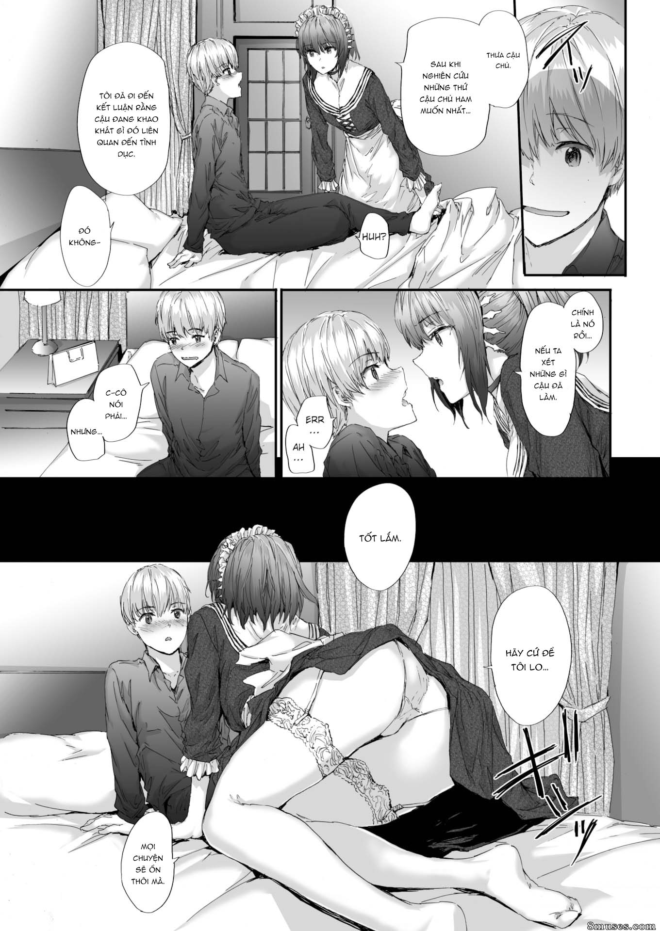 Đọc truyện hentai Cô gái máy móc - Oneshot