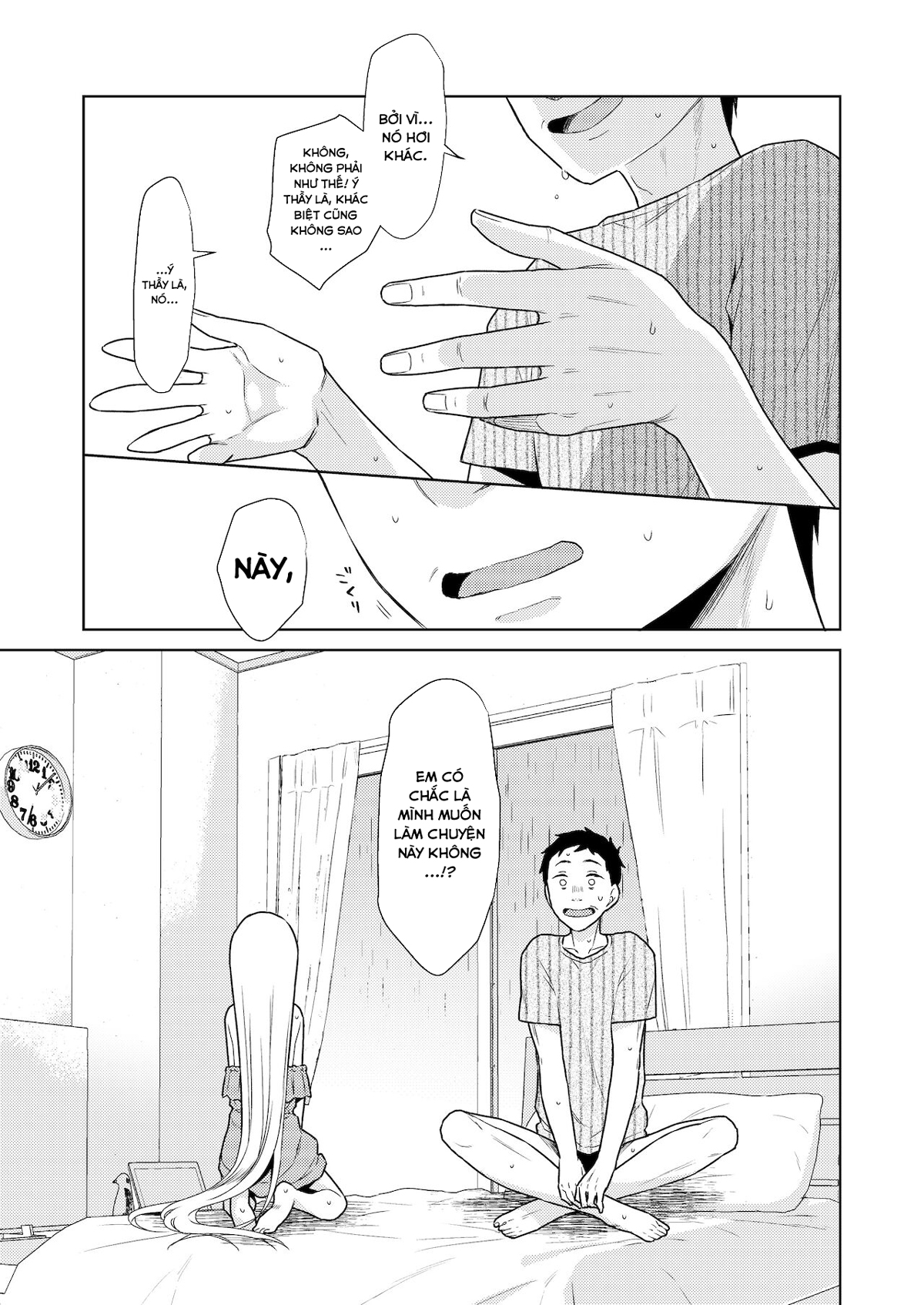 Đọc truyện hentai Hội chứng TS Haruki-kun - Chap 4.2: Nhận thức sai lệch