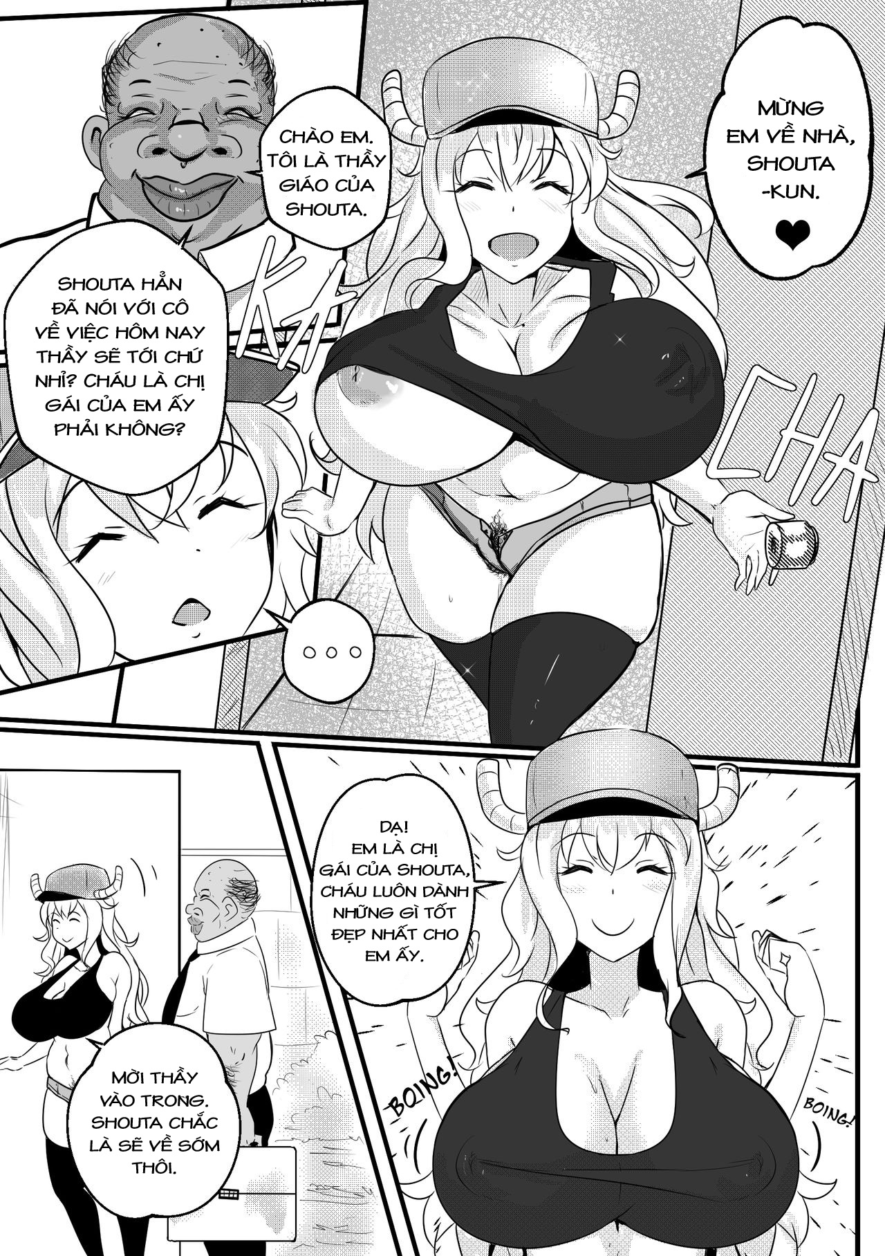 Đọc truyện hentai Chị gái vì tôi mà bú cặc thầy giáo! - Oneshot