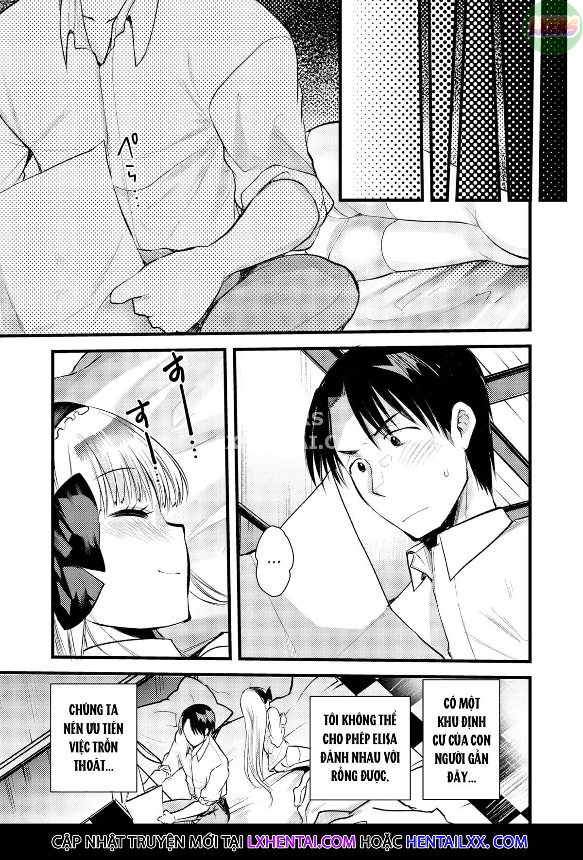 Đọc truyện hentai Cuộc sống thư thái nơi đảo hoang cùng cô Kỵ sĩ công chúa Level 1 - Chap 7