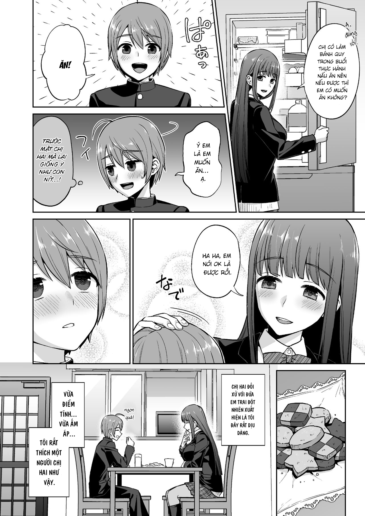 Đọc truyện hentai Bản tính dâm đãng của chị gái điềm tĩnh - Oneshot