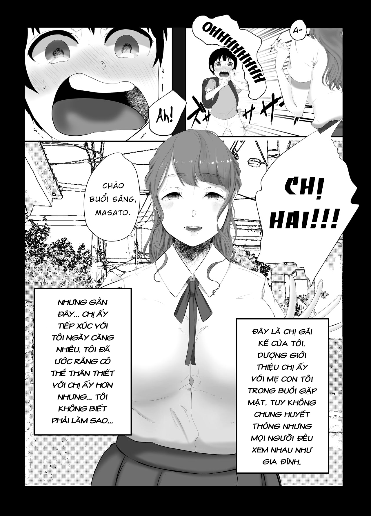 Đọc truyện hentai Mối quan hệ giữa tôi và người chị kế - Oneshot