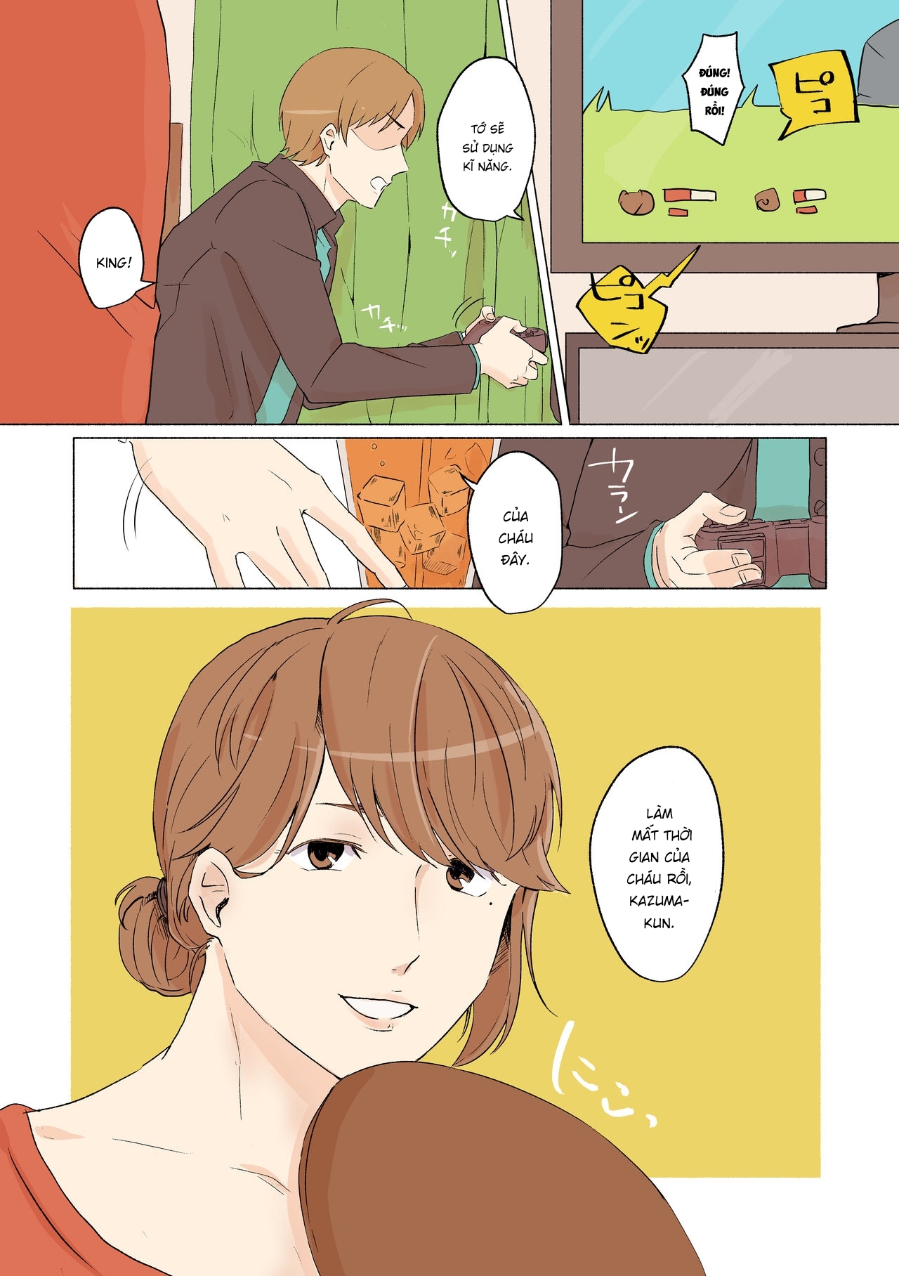 Đọc truyện hentai Yuujin no Dekapai Hahaoya o Netori - Oneshot