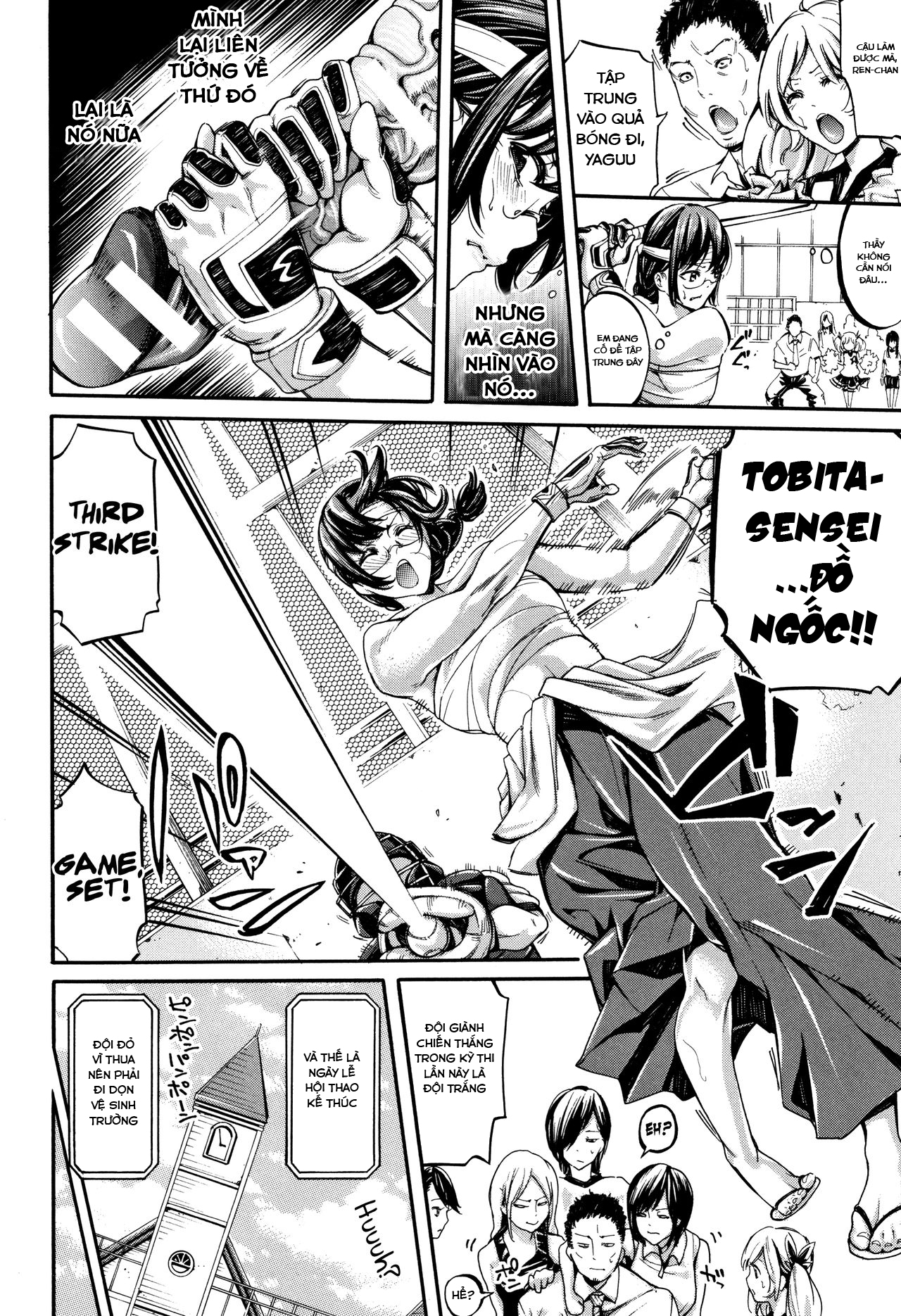 Đọc truyện hentai Bukatsu Shoujo Paradise ~ Asekkaki no Tenshi-tachi - Chap 2