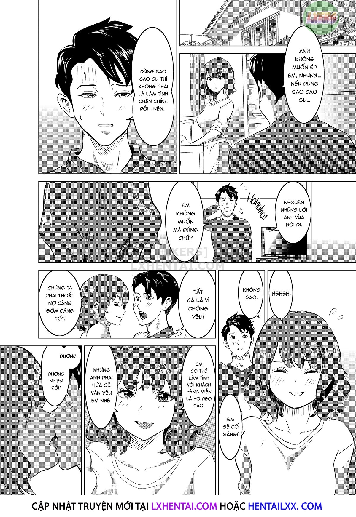 Đọc truyện hentai Tôi bắt vợ làm việc tại nhà thổ - Chap 1