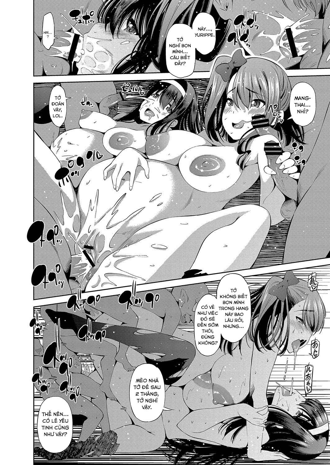 Đọc truyện hentai Hai gái làng chơi được triệu hồi để hiến tế cho bọn Goblin - Oneshot