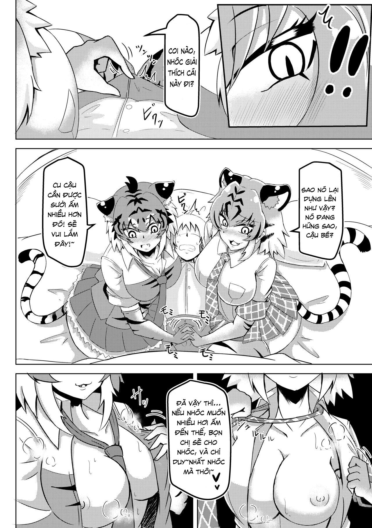 Đọc truyện hentai Nukunuku Friends - Oneshot