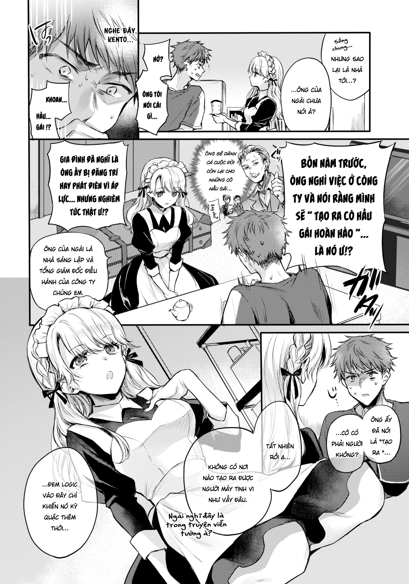 Đọc truyện hentai Nàng Hầu Của Ngài Đã Tới Rồi Đây! - Chap 1
