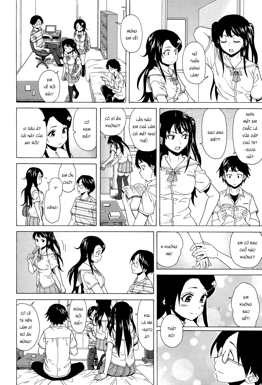Đọc truyện hentai Phía sau cánh cửa - Chap 1.2