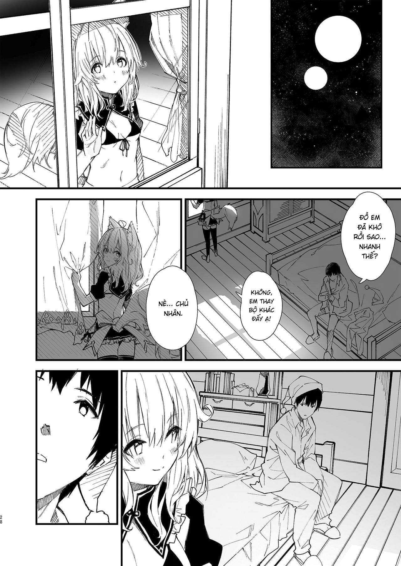 Đọc truyện hentai Sống Cùng Nàng Tai Thú - Chương 1