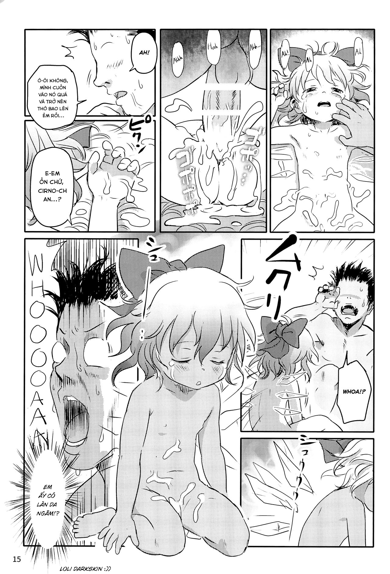 Đọc truyện hentai Em thật tuyệt vời, Cirno-chan - Oneshot