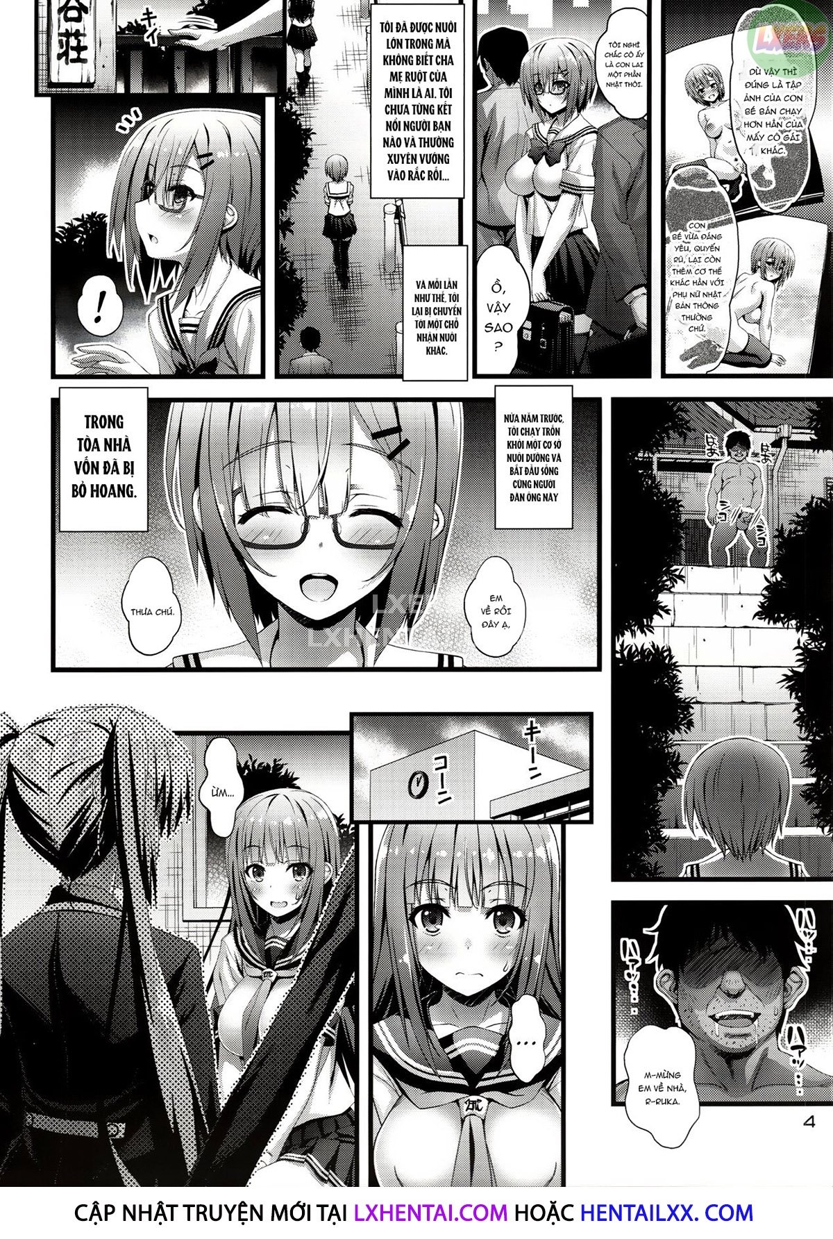 Đọc truyện hentai Niku Miko No Utage - Chap 6 ~Yuushuu No Koyou~
