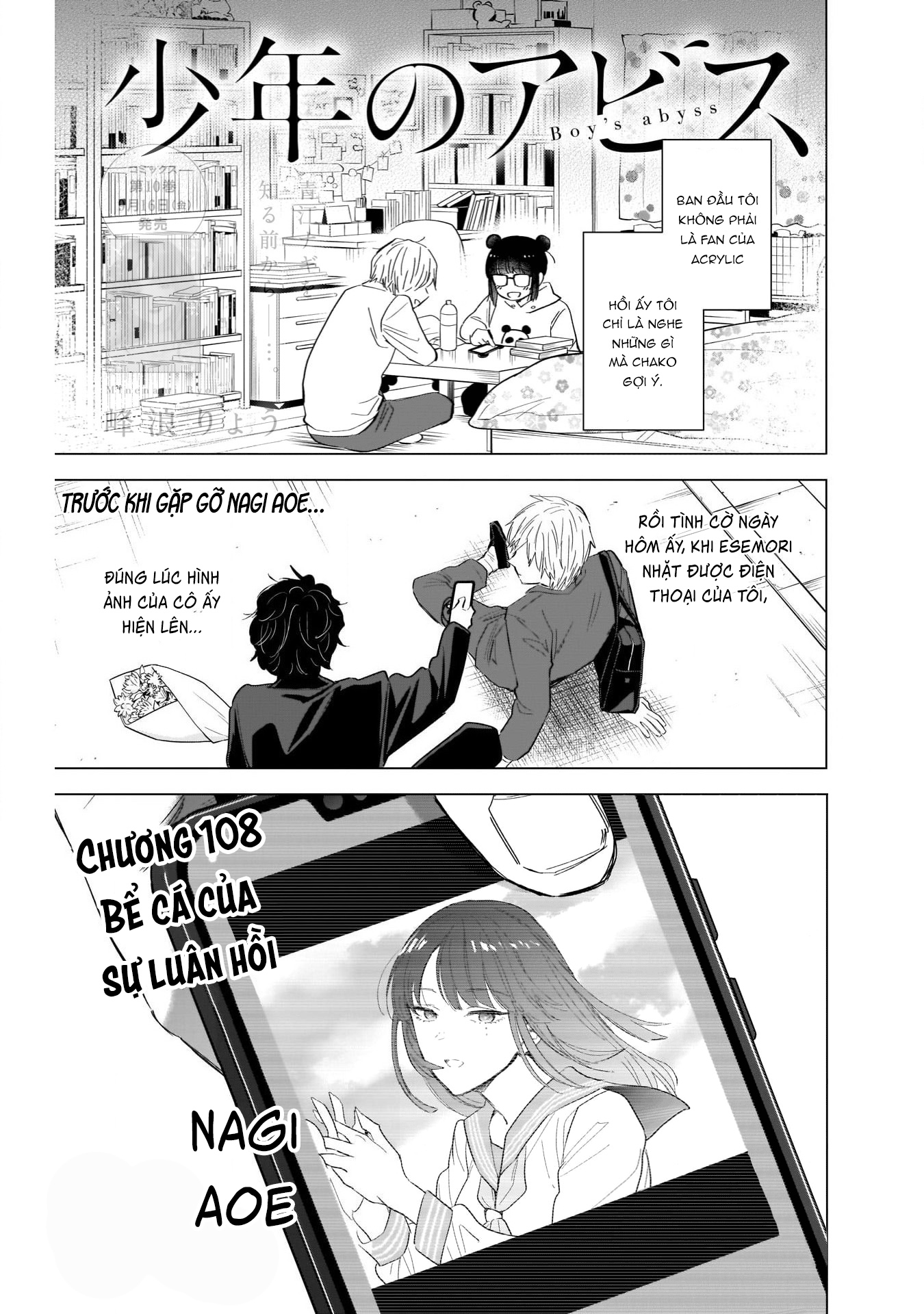Đọc truyện hentai Shounen no Abyss - Chap 108: Bể cá của sự luân hồi