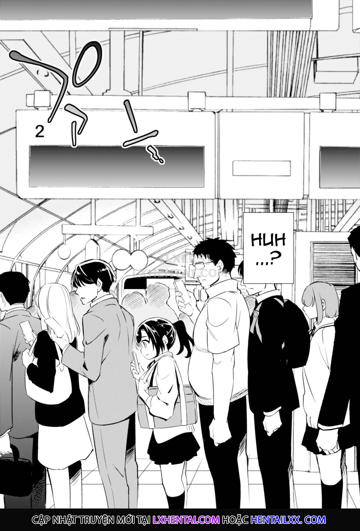 Đọc truyện hentai Sayuri - Kareshi to Hatsu H Mokuzen ni Chikan ni NTR-reta Shoujo - Chap 1