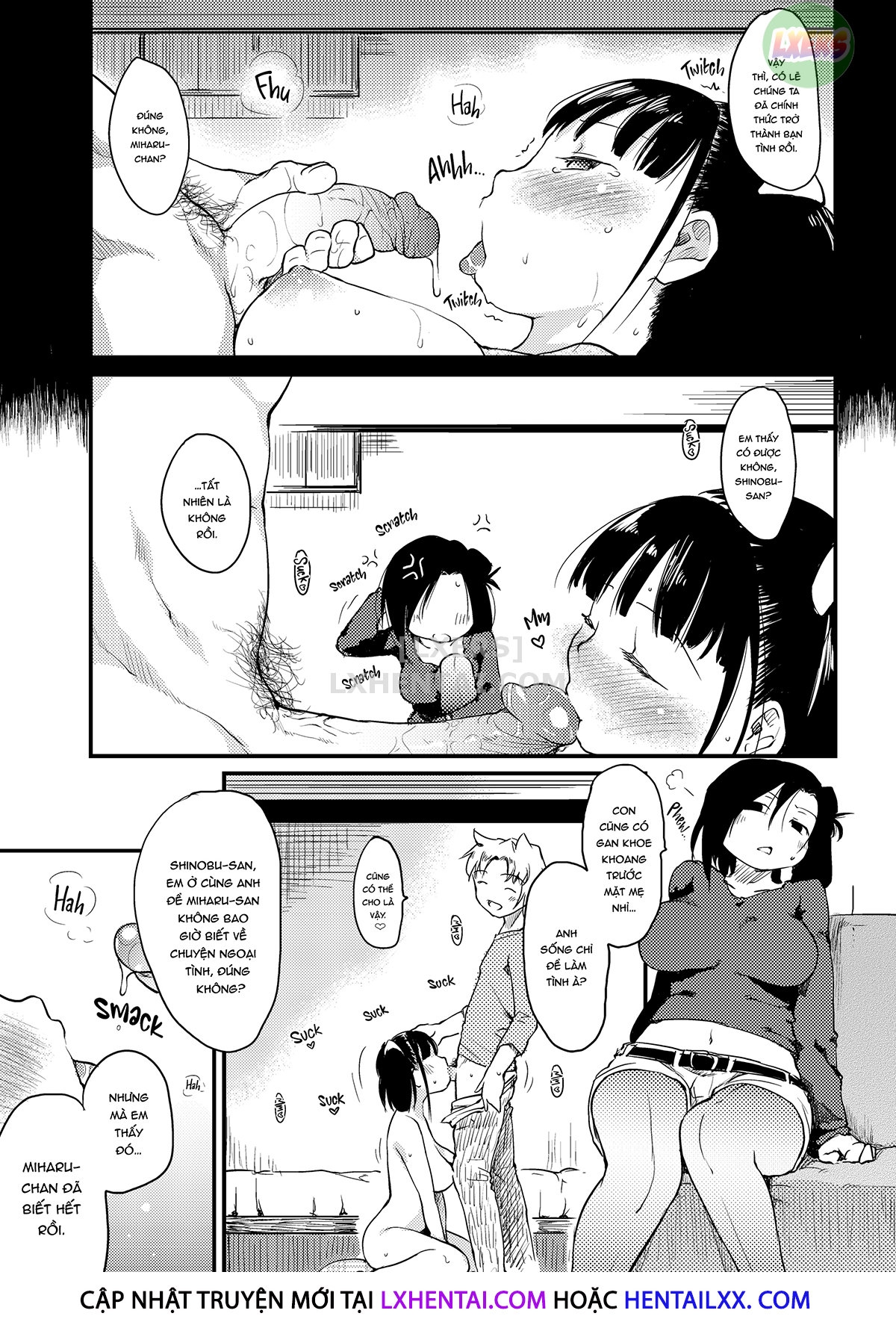 Đọc truyện hentai Cuộc sống tình dục hàng ngày của gia đình Katsura - Chap 4 - The Katsura Familys Mother-Daughter Relationship