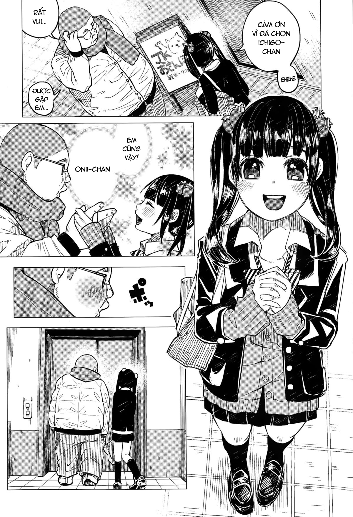 Đọc truyện hentai Dạo phố cùng cô nữ sinh Ichigo - Oneshot