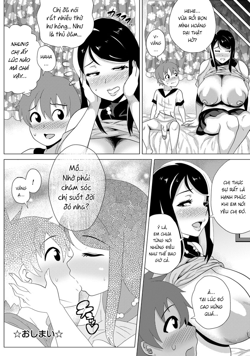 Đọc truyện hentai Bạn gái tôi là một bà chị dâm đãng - Oneshot