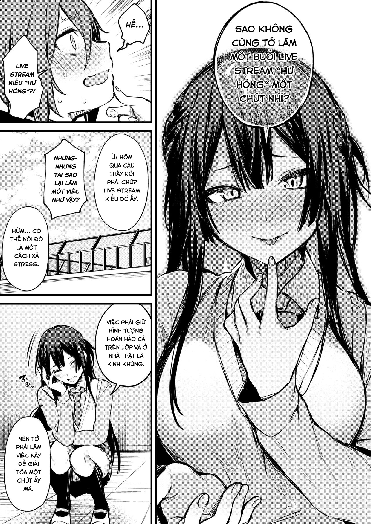 Đọc truyện hentai Himitsu no Haishin - Oneshot